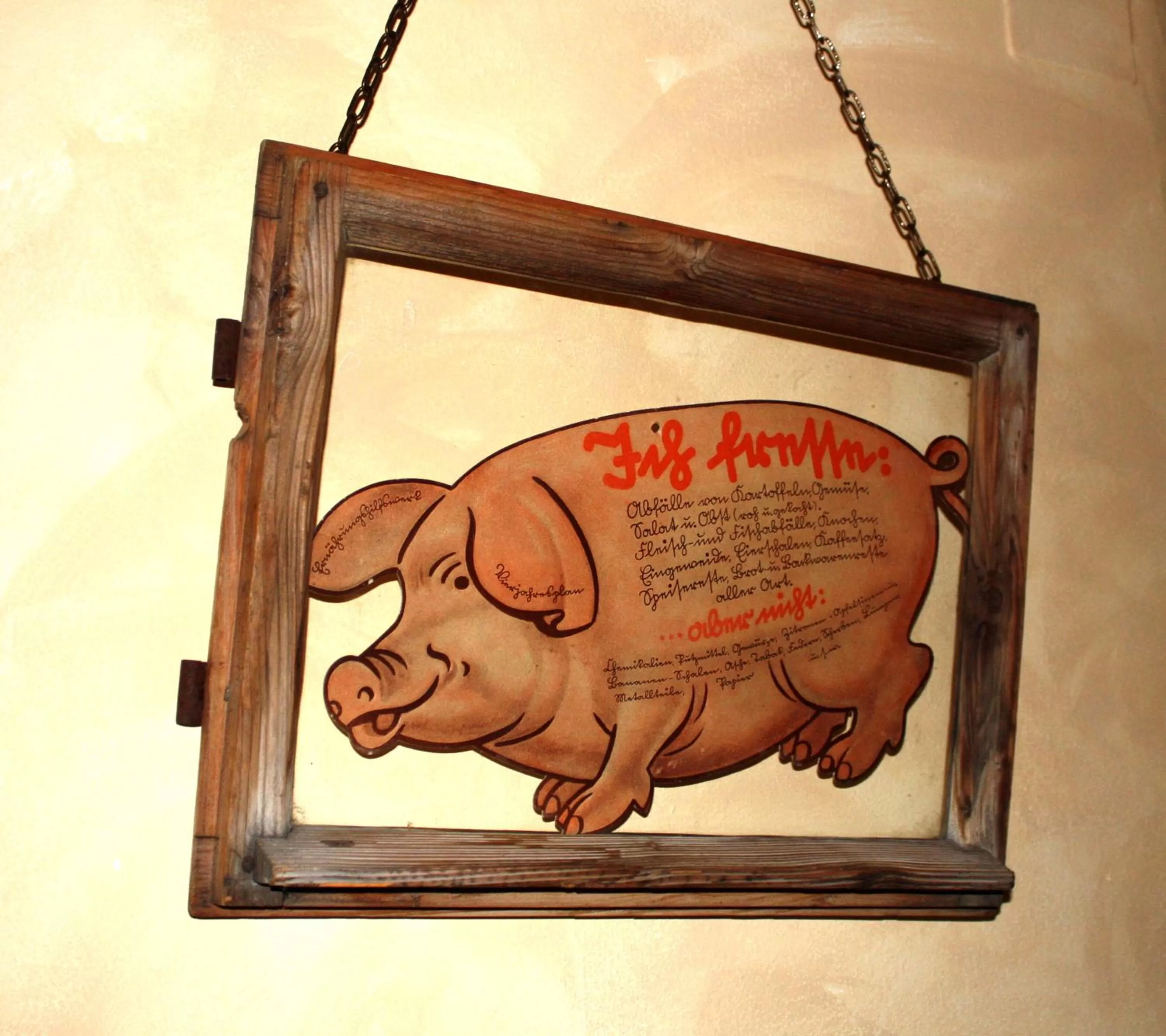 Decorative detail in Beim Haxenwirt