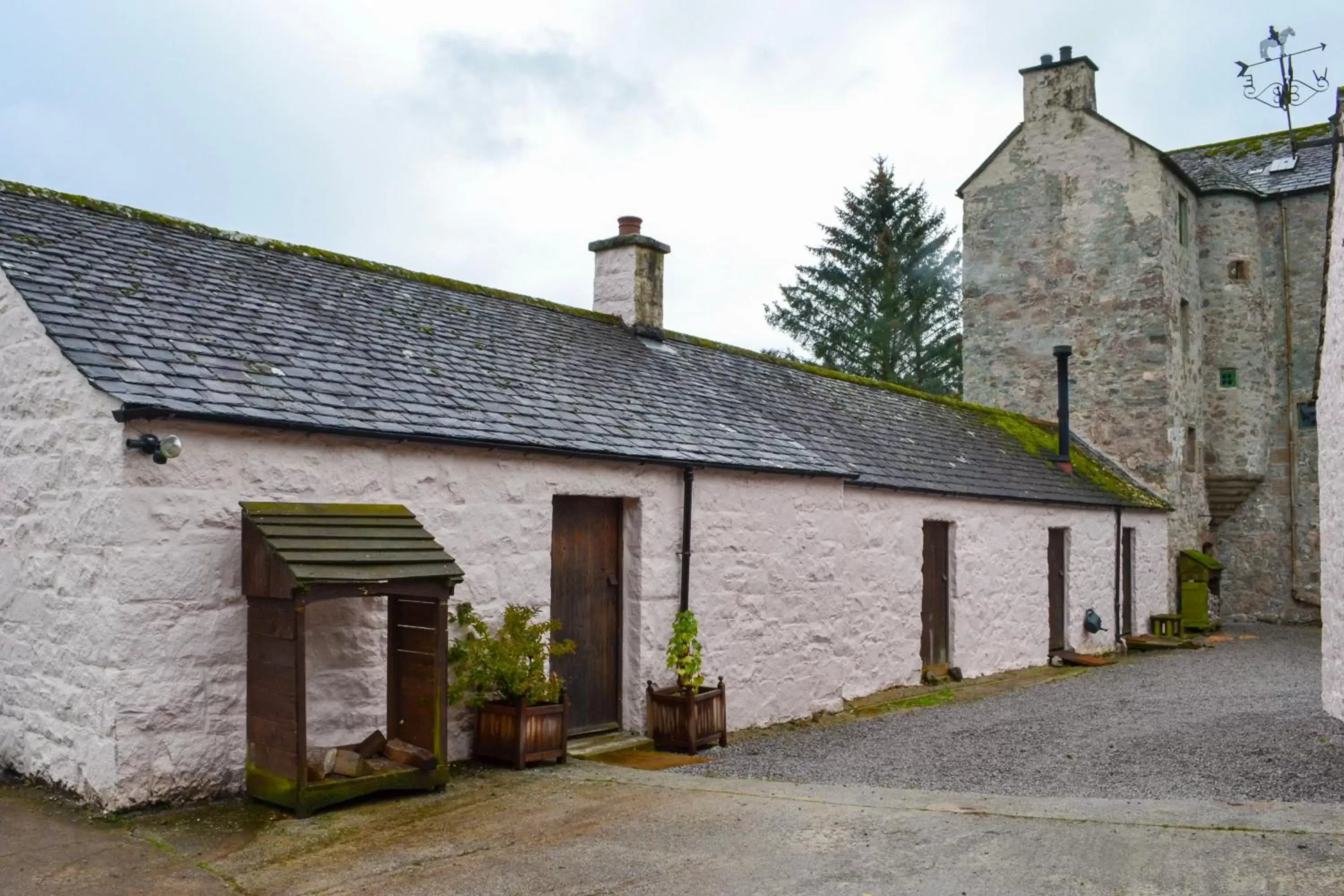 Property Building in The Lady Maxwell Room at Buittle Castle