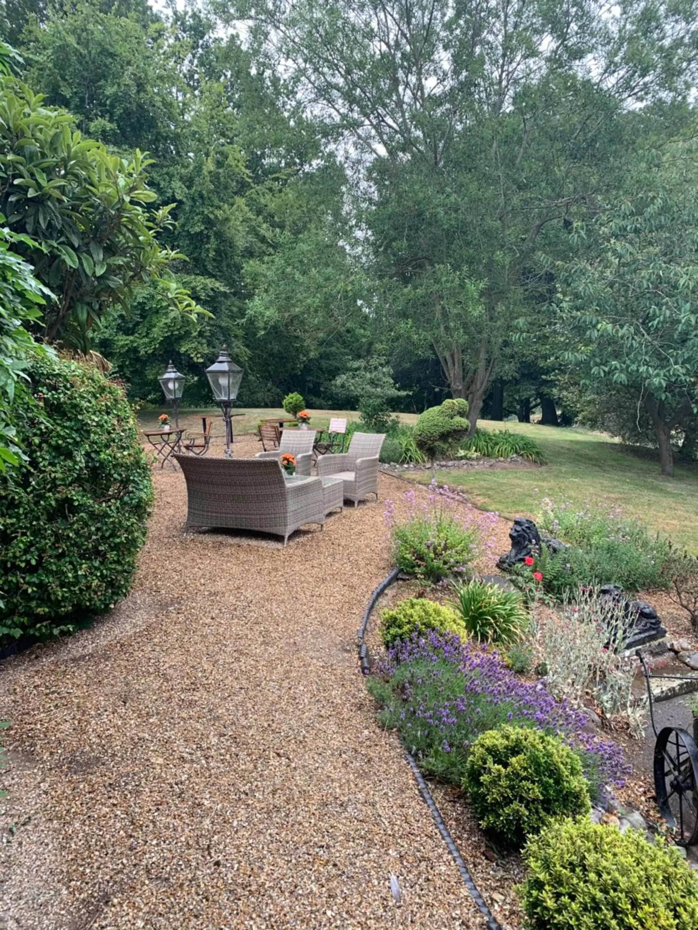 Garden in Scarborough Hill Country Inn