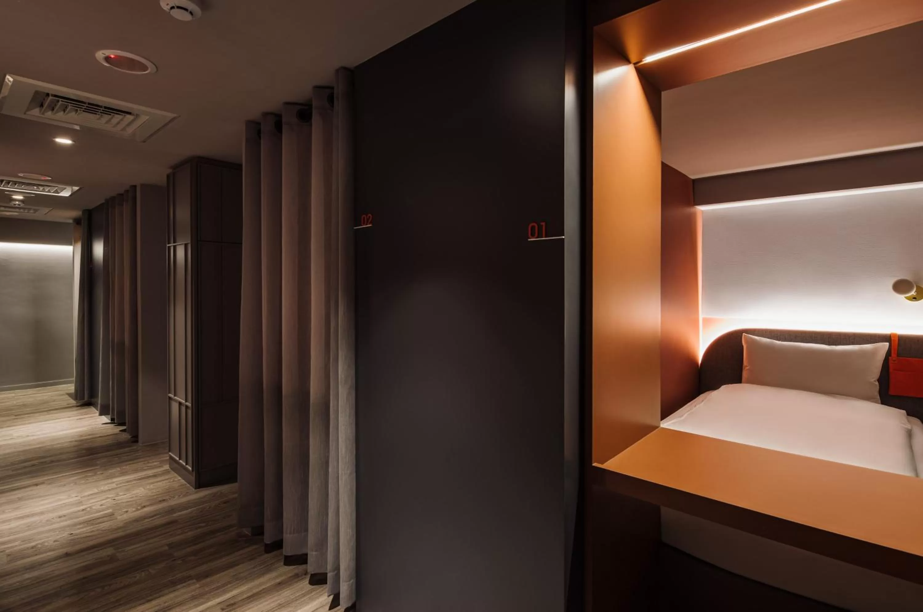 Photo of the whole room, Bed in OLAH Poshtel - Taichung Station