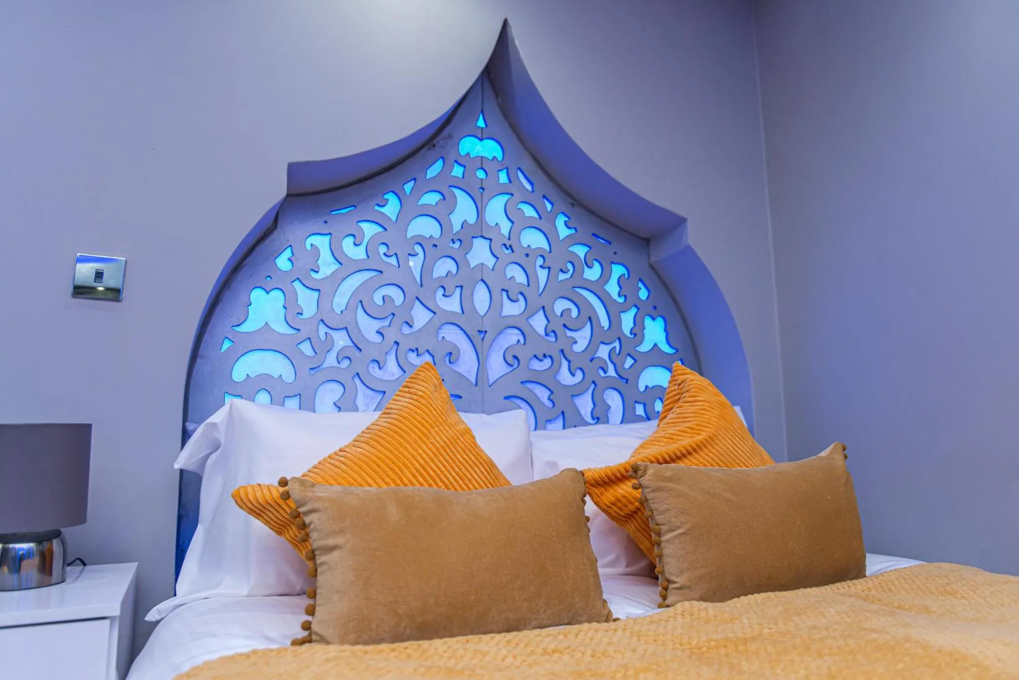 Bed in Meridian Serviced Apartments