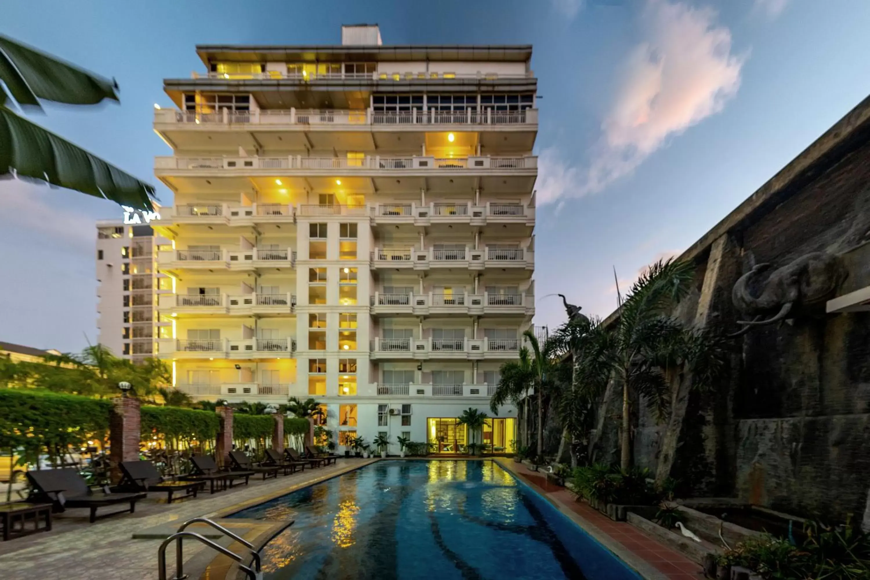 Property building, Swimming Pool in Aristocrat Residence & Hotel