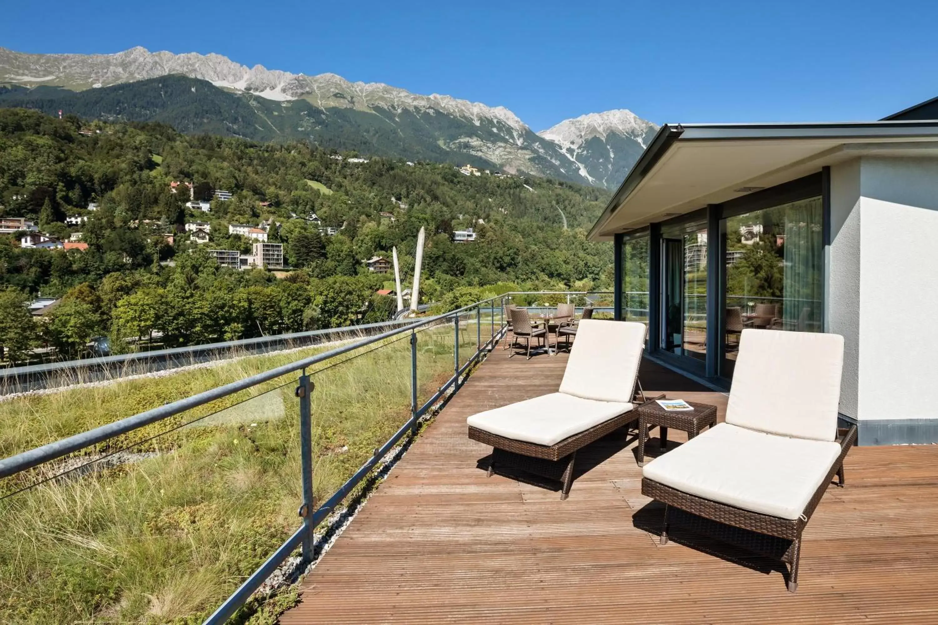 Balcony/Terrace in Austria Trend Hotel Congress Innsbruck