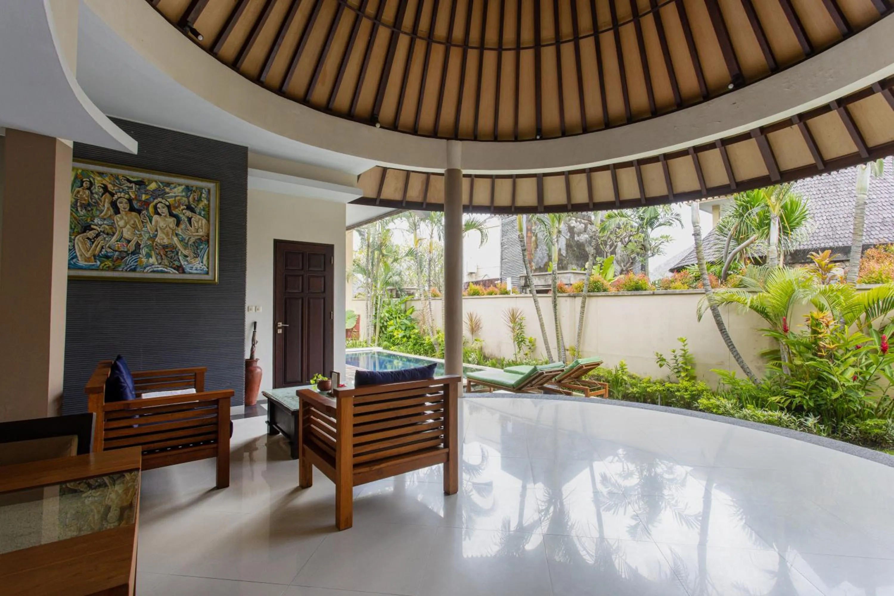 Living room in The Bidadari Villas and Spa Umalas - Seminyak