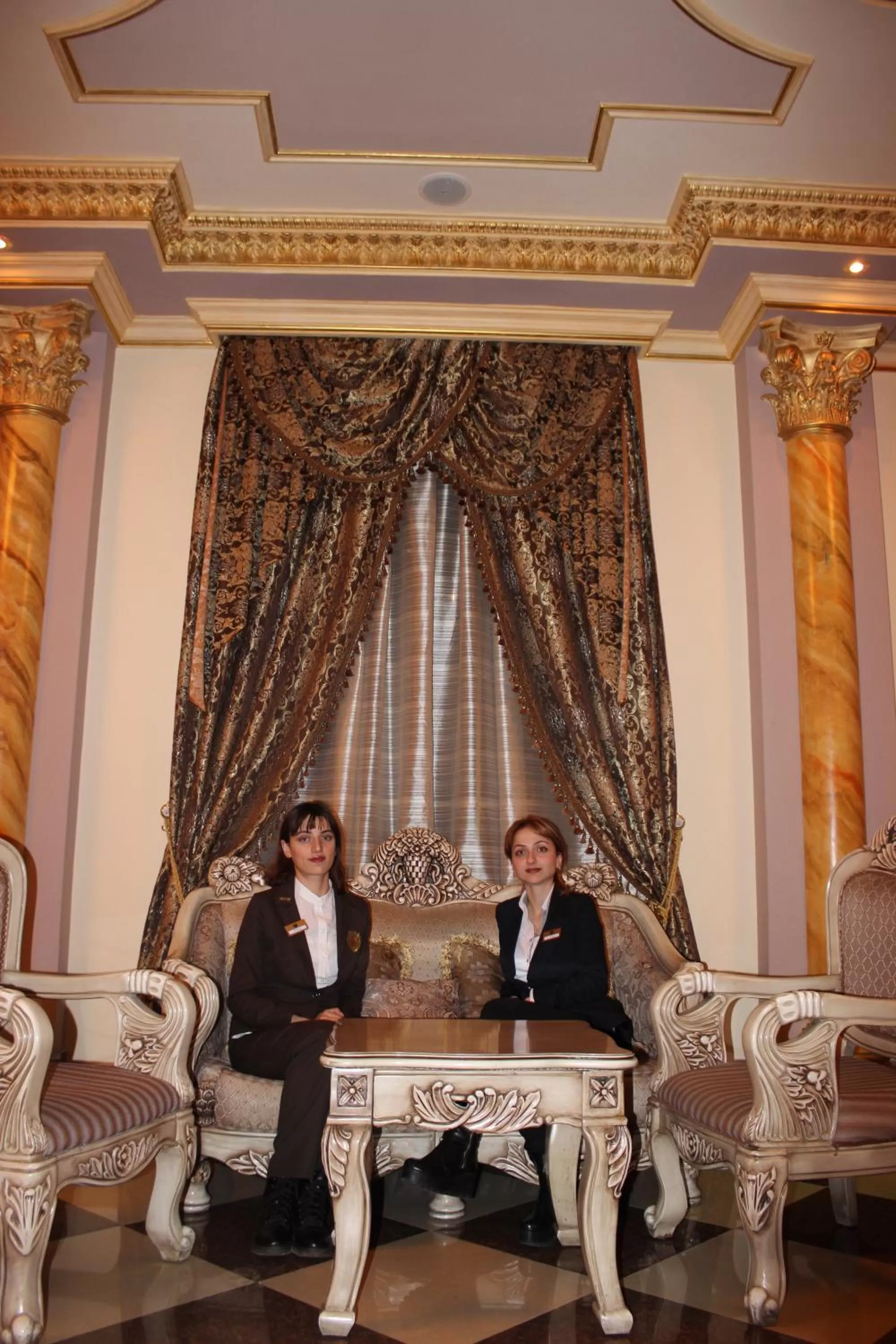 Lobby or reception in Borjomi Palace Health & Spa Center