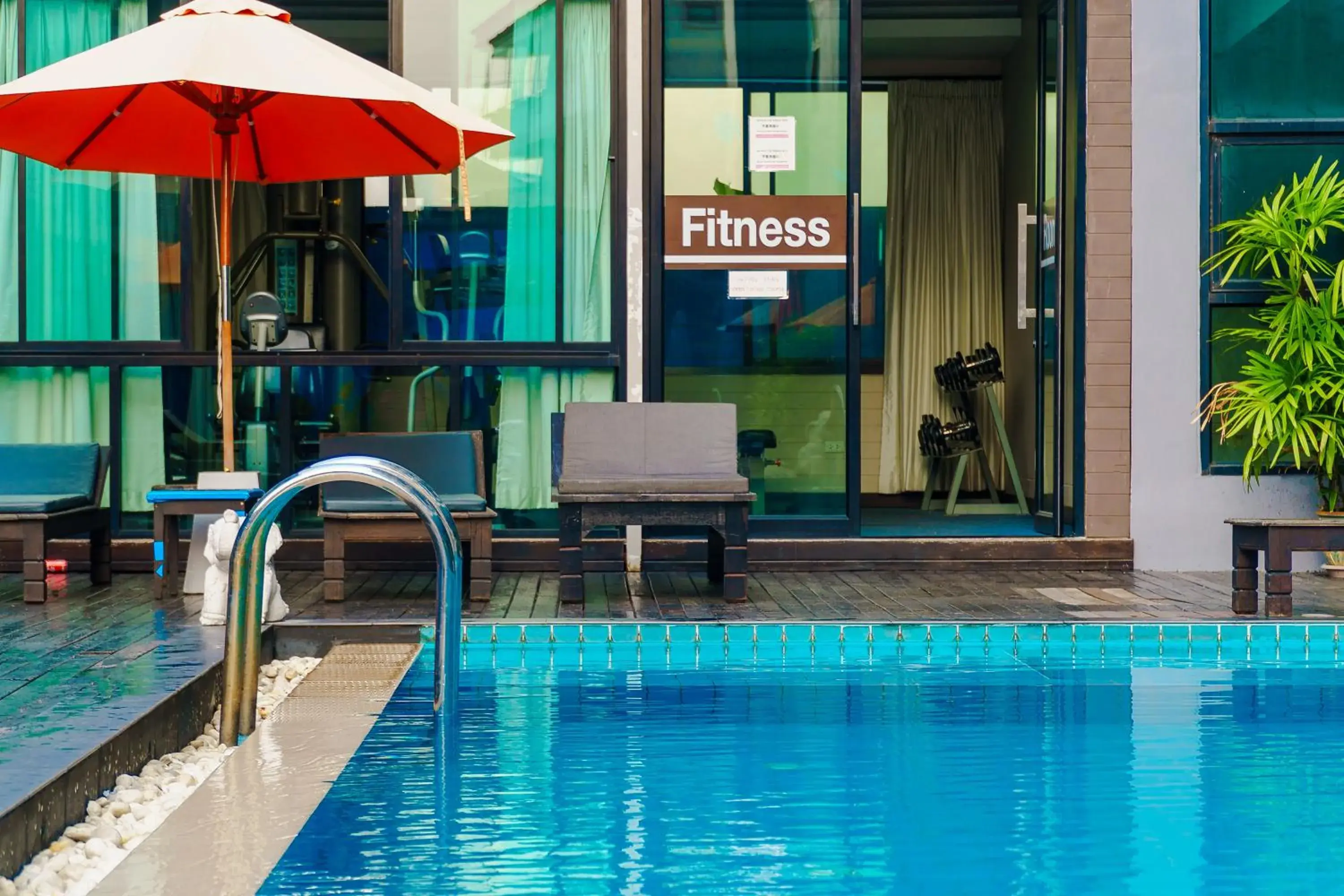 Fitness centre/facilities, Swimming Pool in Vogue Pattaya
