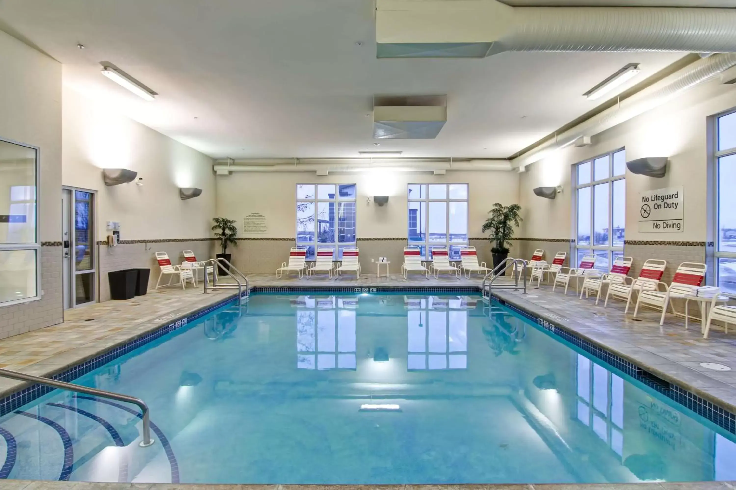 Pool view, Swimming Pool in Hampton Inn & Suites Red Deer