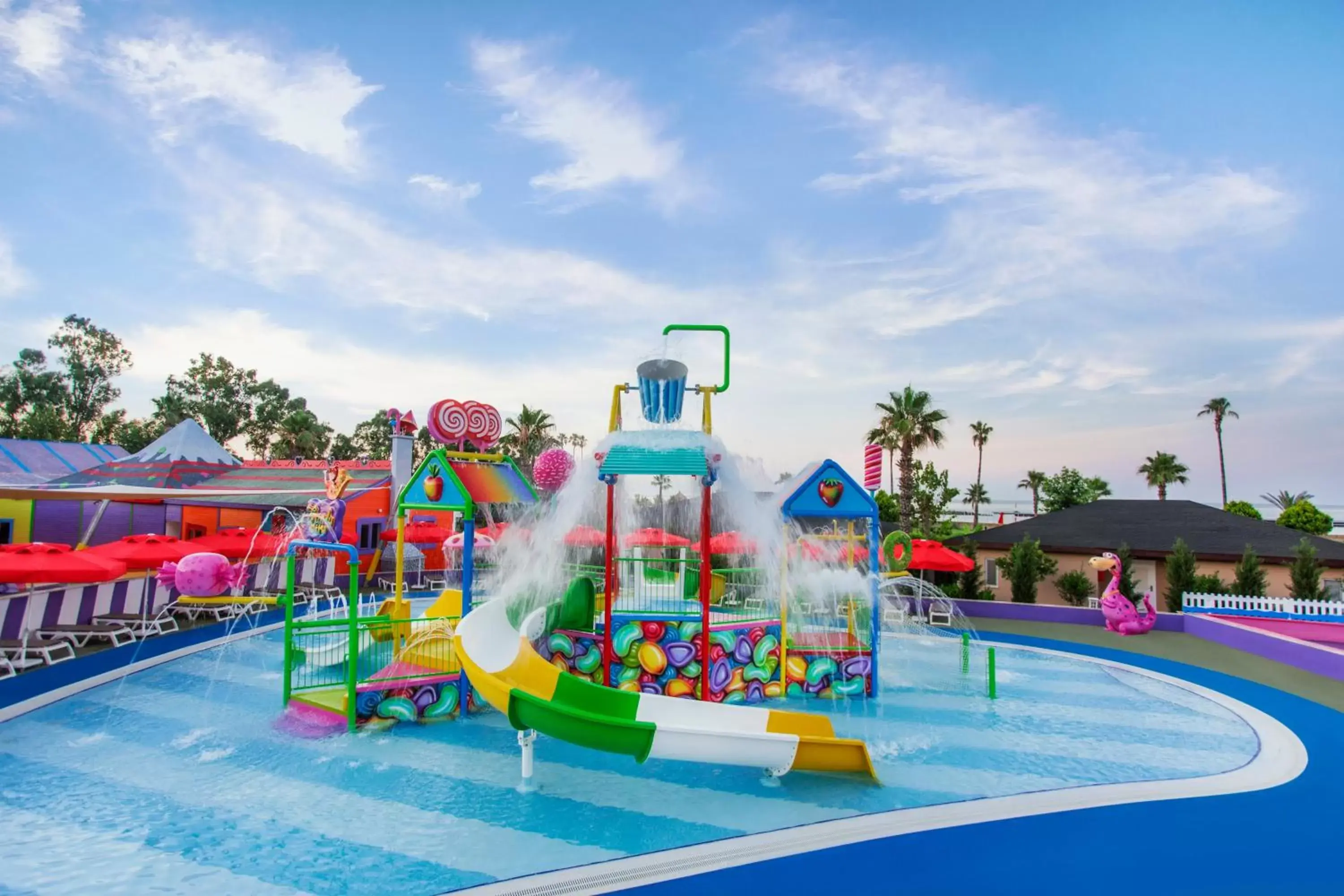 Children play ground, Water Park in IC Hotels Santai Family Resort - Kids Concept