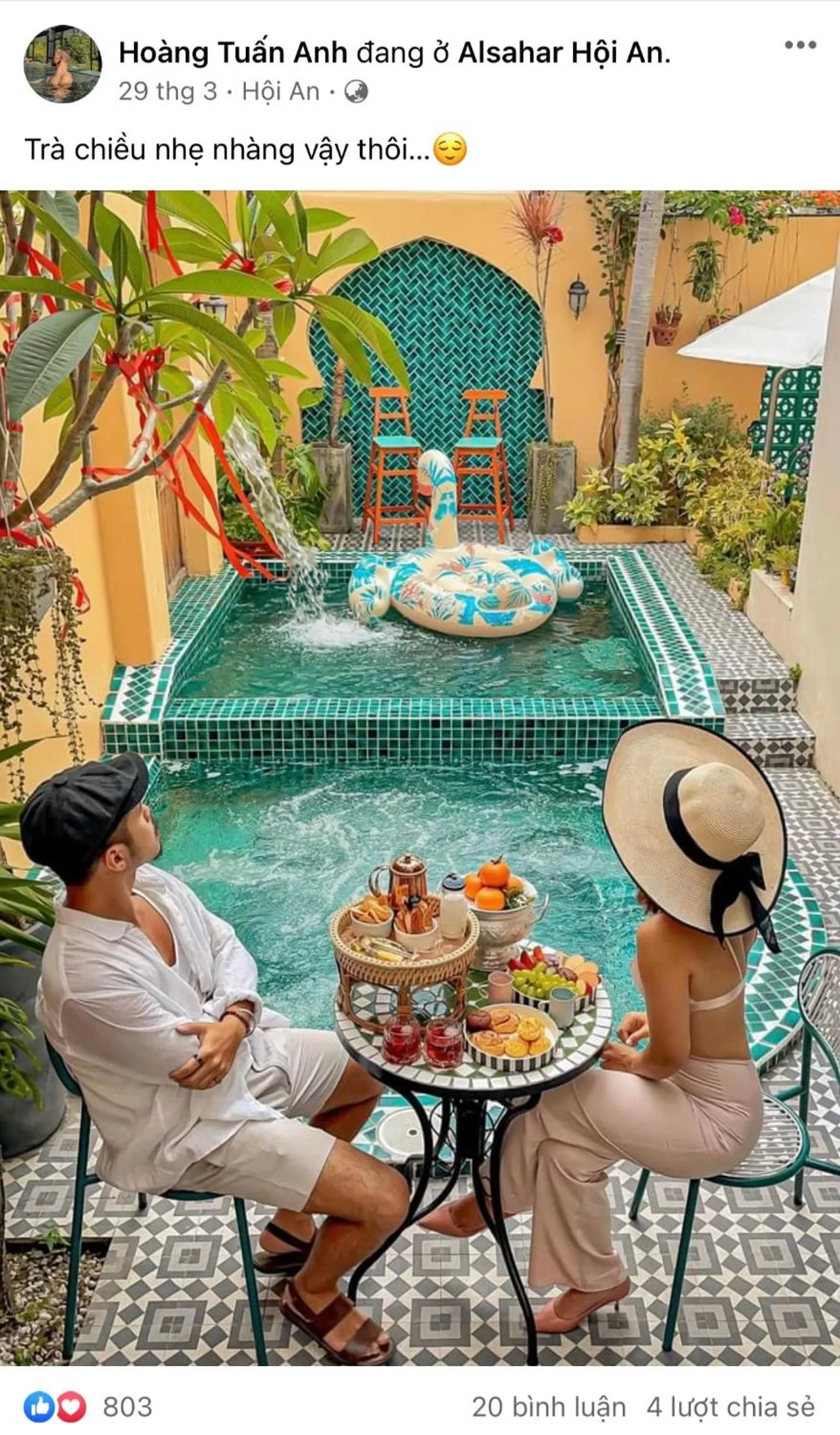 Food and drinks in Alsahar Hoi An Boutique Villa