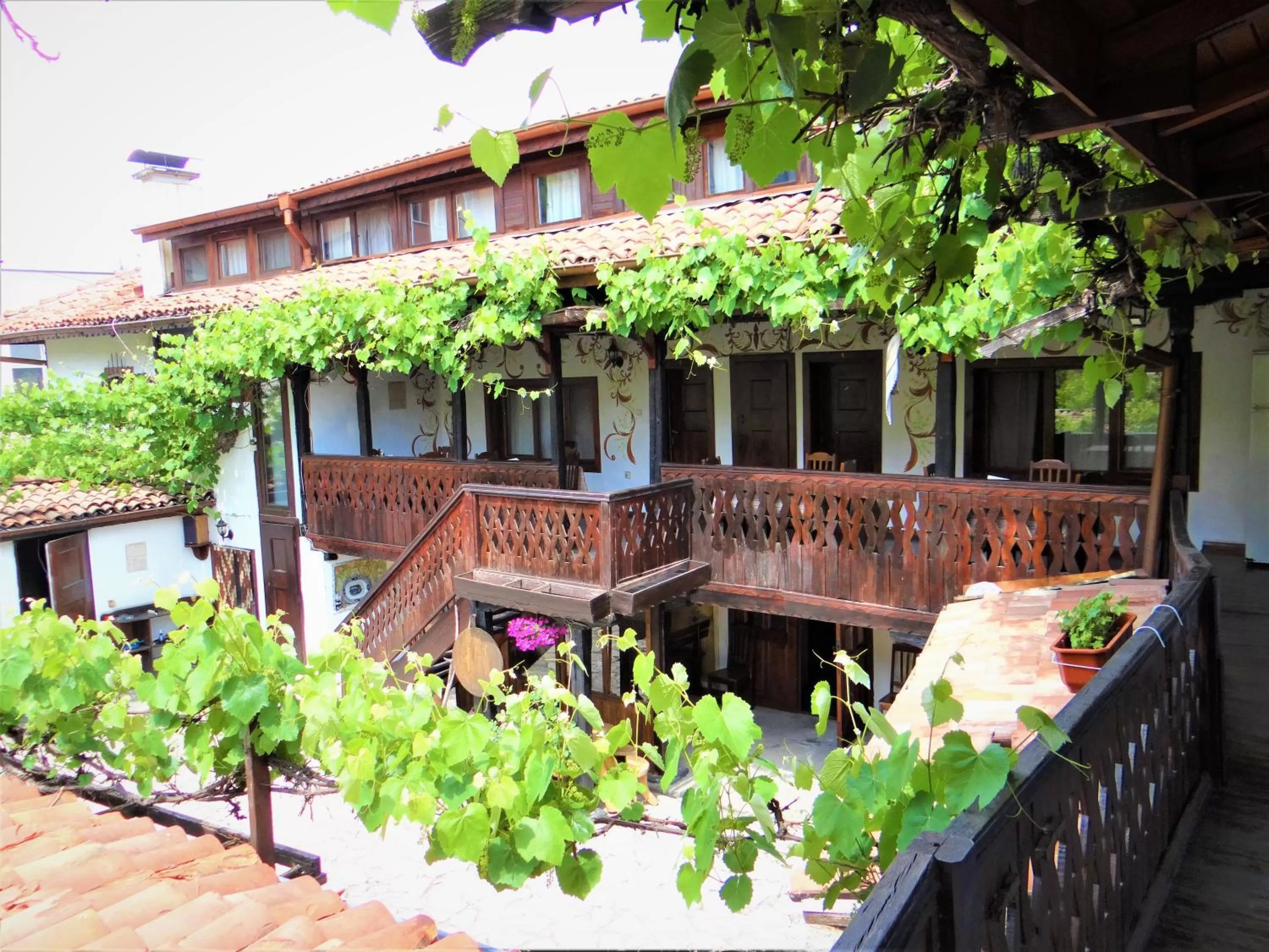 Balcony/Terrace in Стаи за гости The Old House