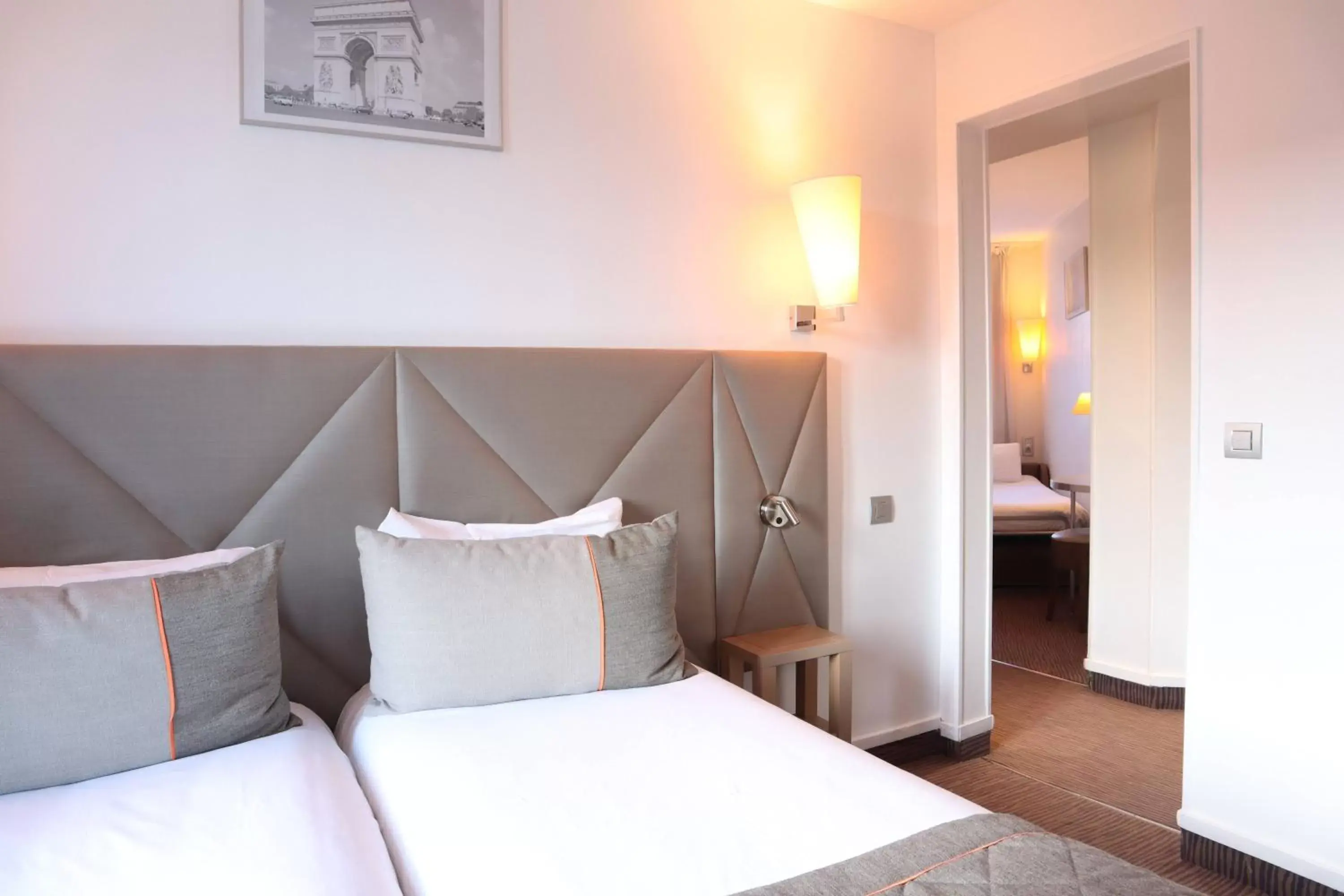 Photo of the whole room, Bed in Timhotel Paris Gare Montparnasse