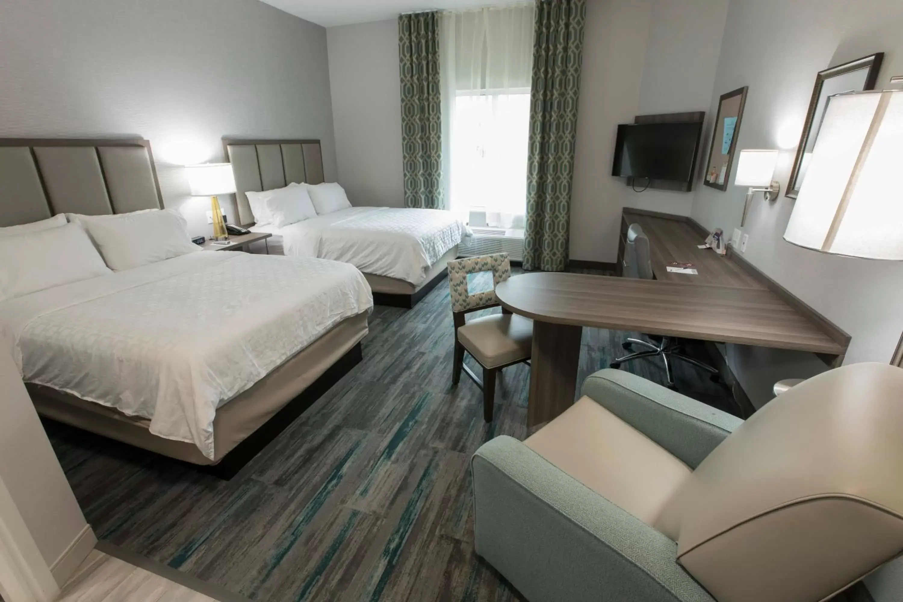 Photo of the whole room, Bed in Candlewood Suites - McDonough, an IHG Hotel