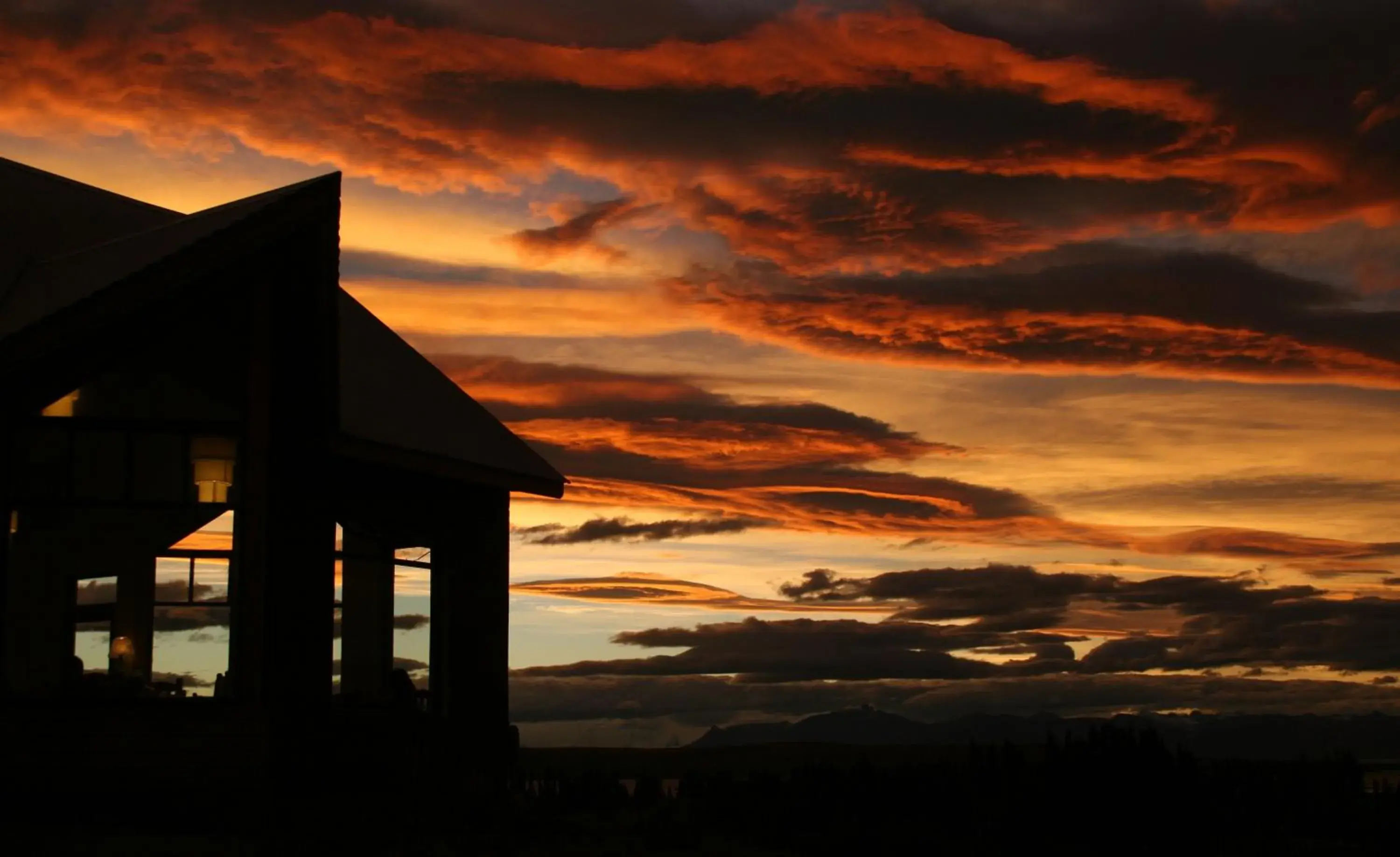 Lake view, Natural Landscape in America del Sur Hostel Calafate