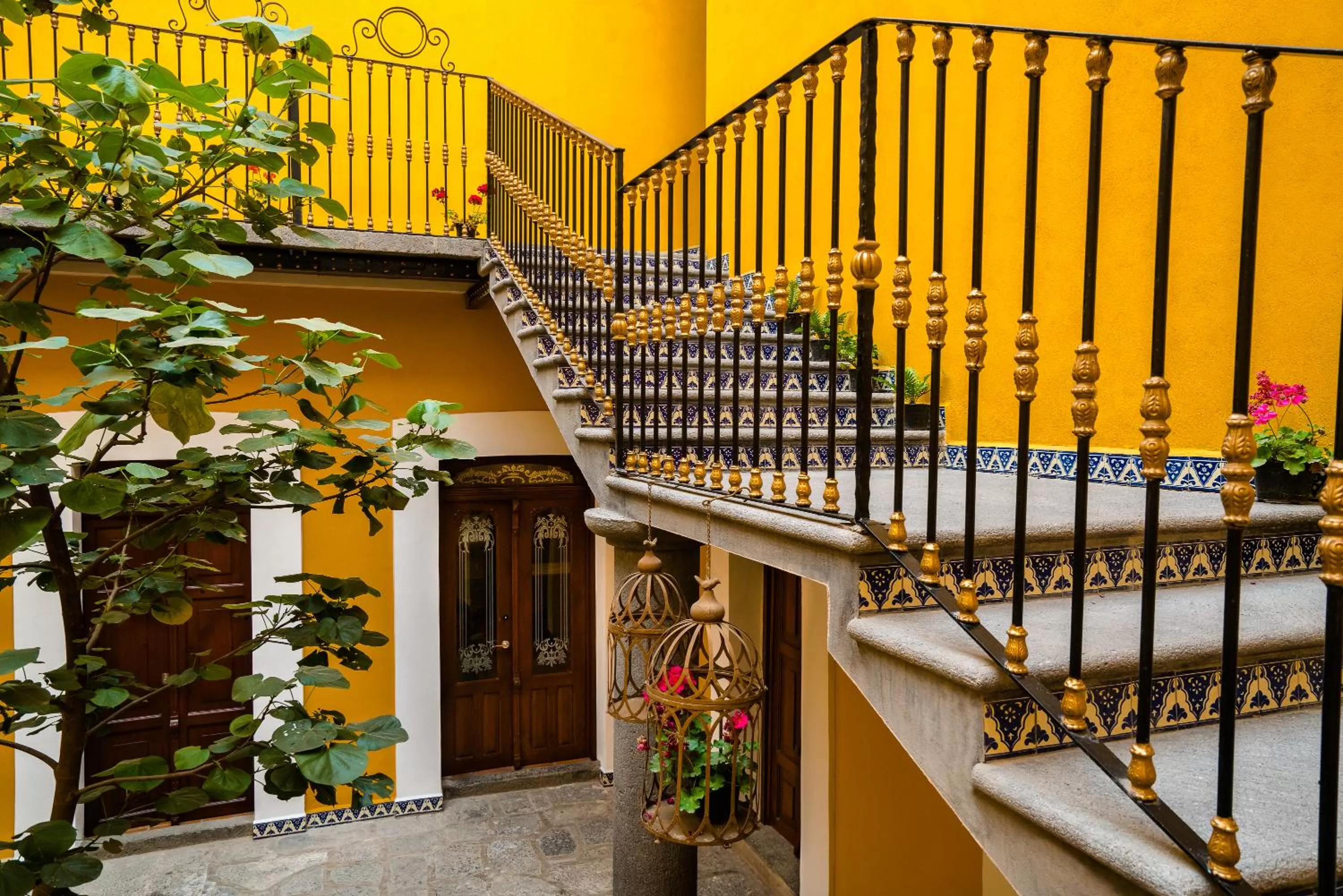 Patio in Hotel Marqués del Ángel