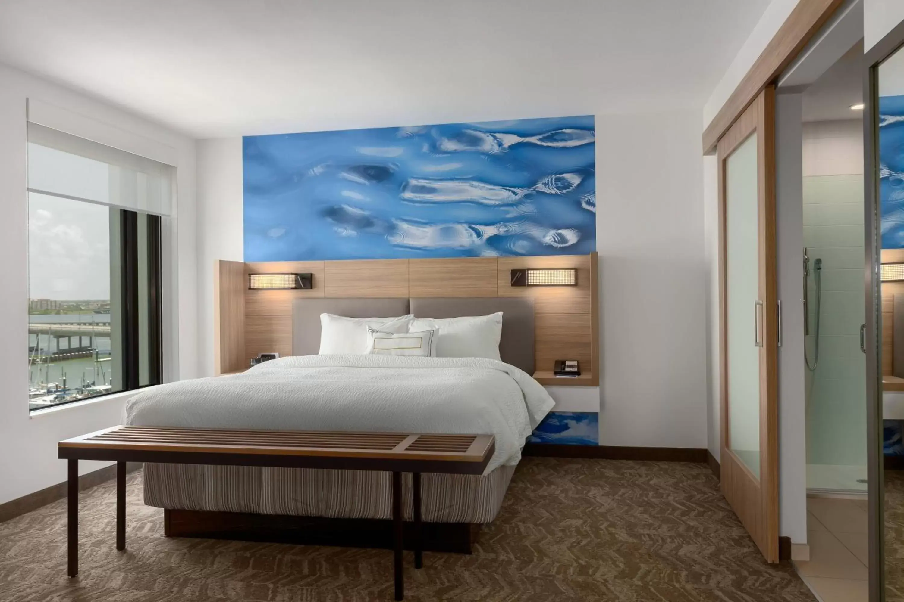 Bedroom, Bed in SpringHill Suites by Marriott Bradenton Downtown/Riverfront