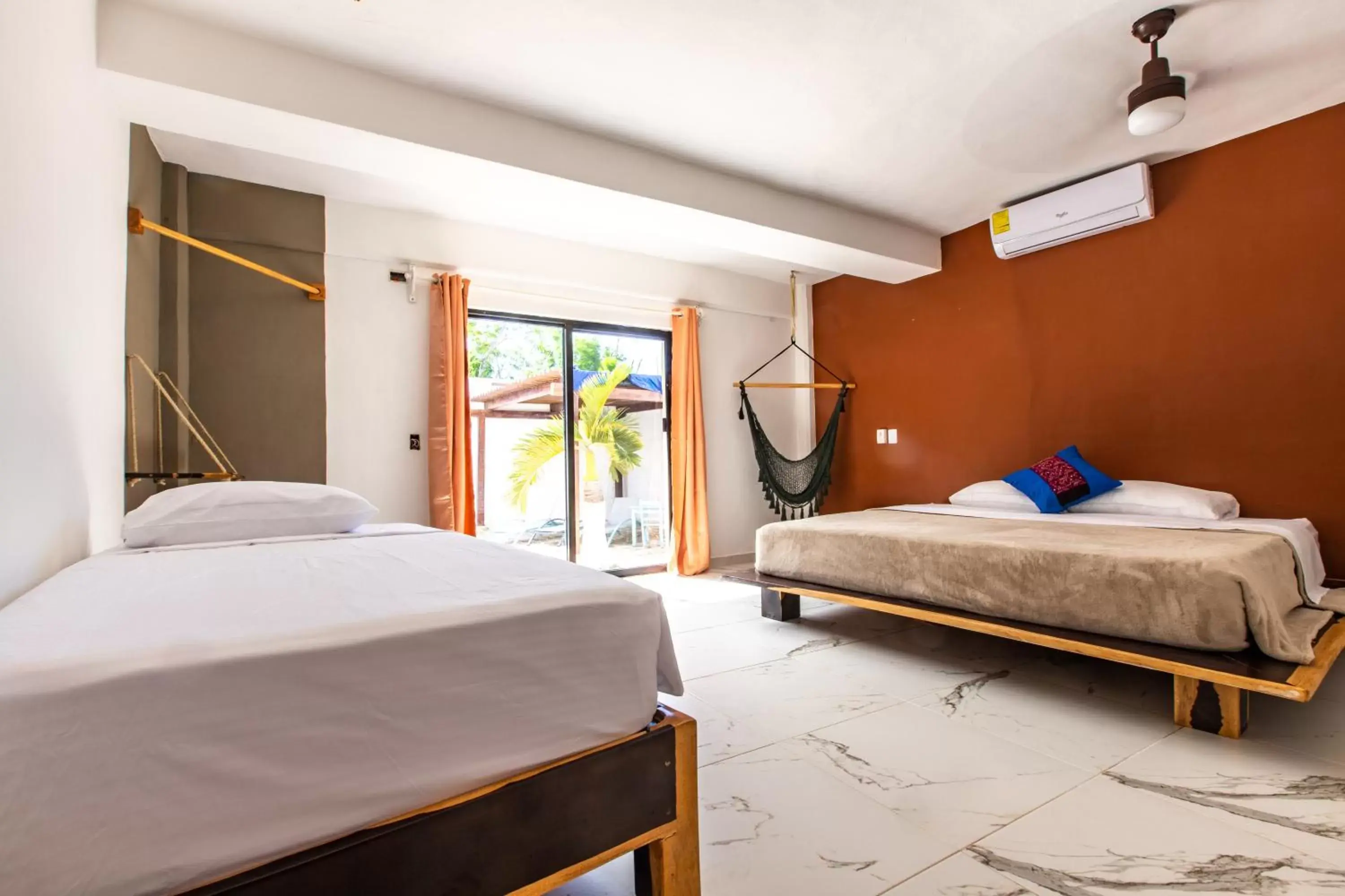 Bed in Howlita Tulum - Adult Only