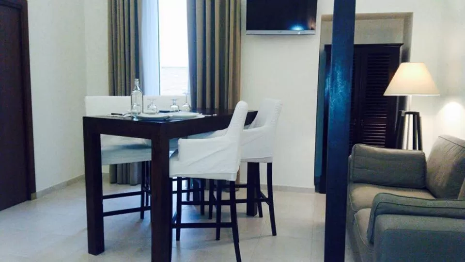 Seating area in La Civetta