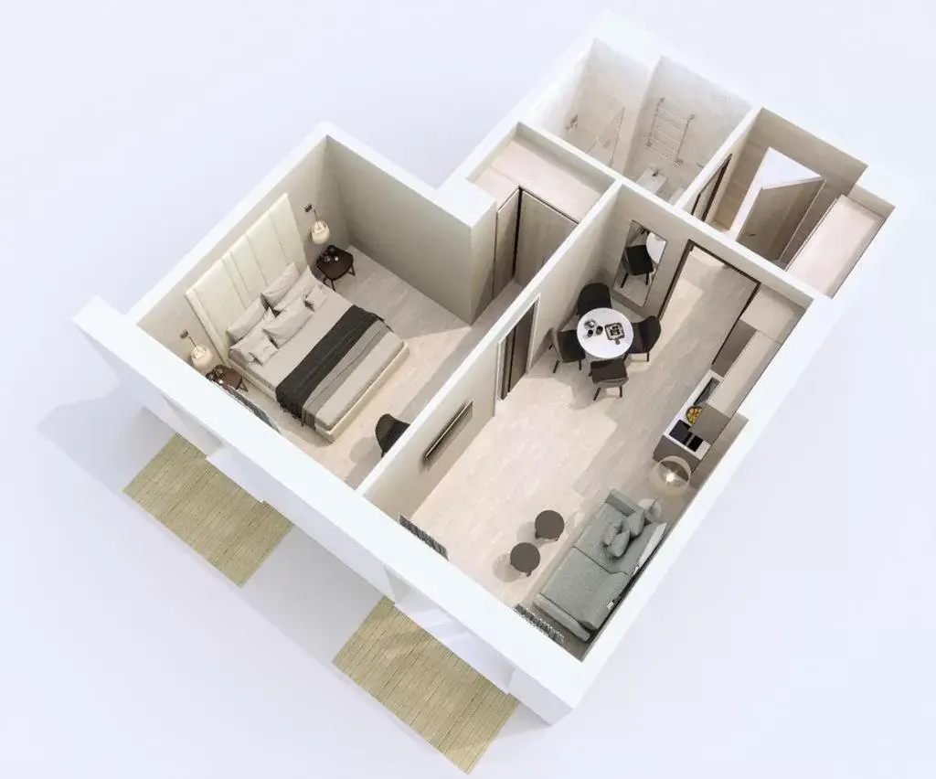 Floor Plan in Ceccarini 9 home suite home