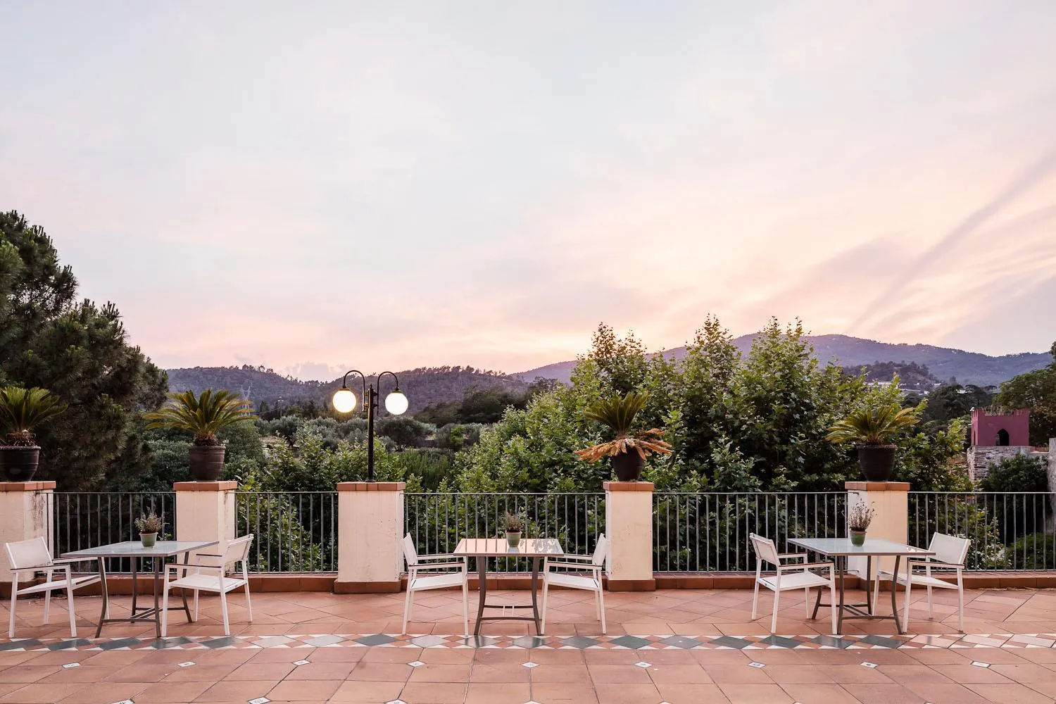 Patio in Balneari Termes Victòria