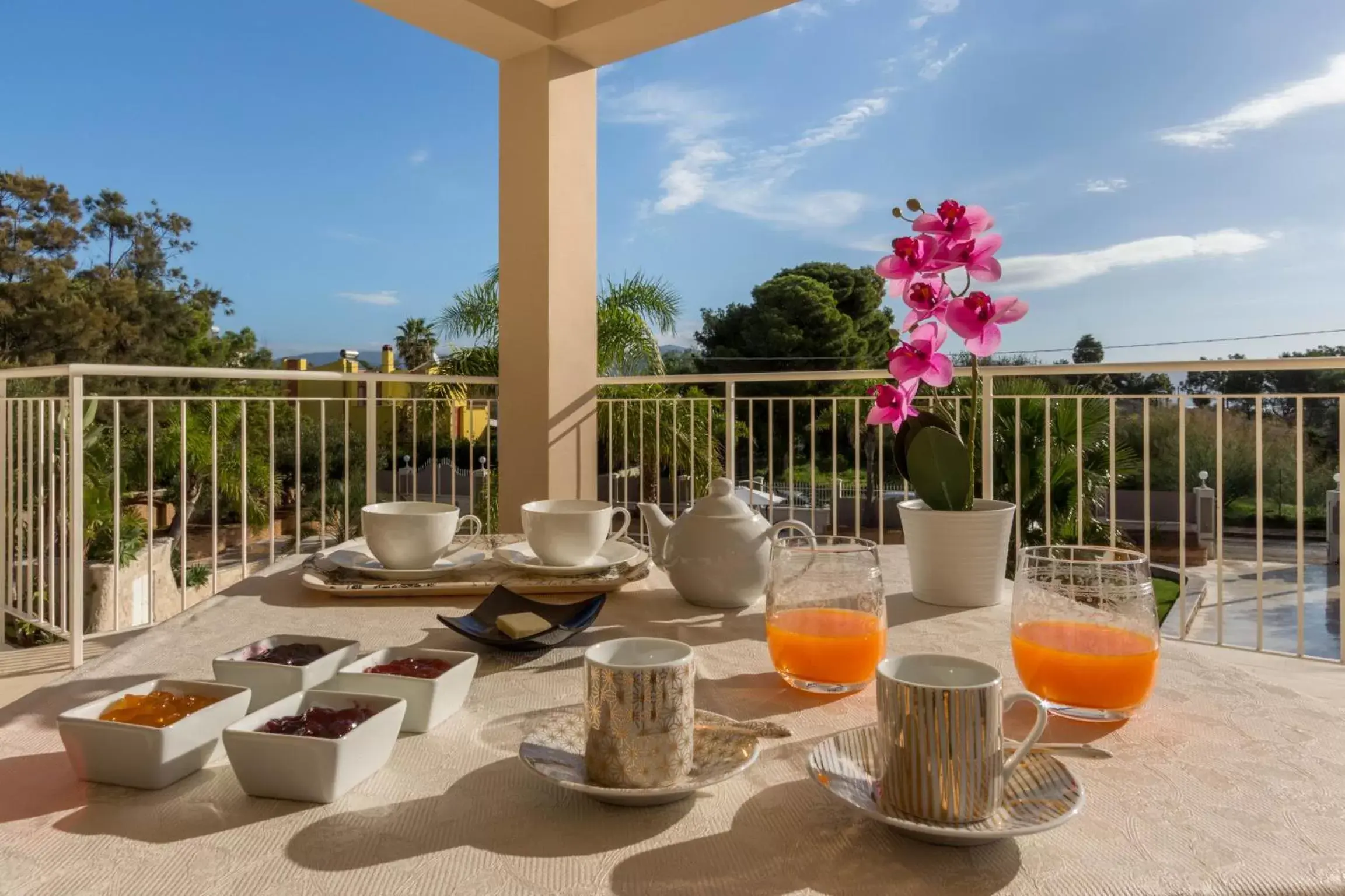 Balcony/Terrace in Villa Furoa