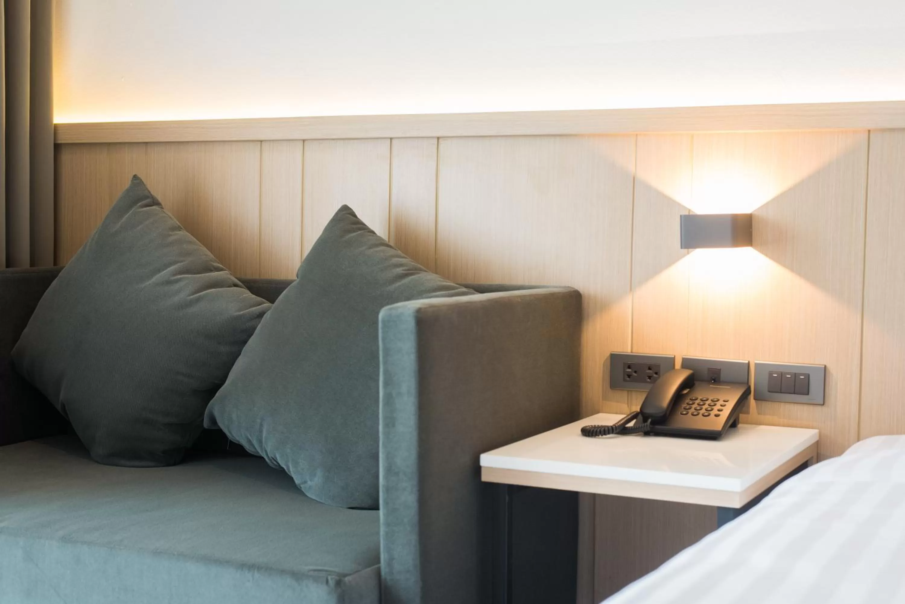 Bed in Madison Bangkok Hotel