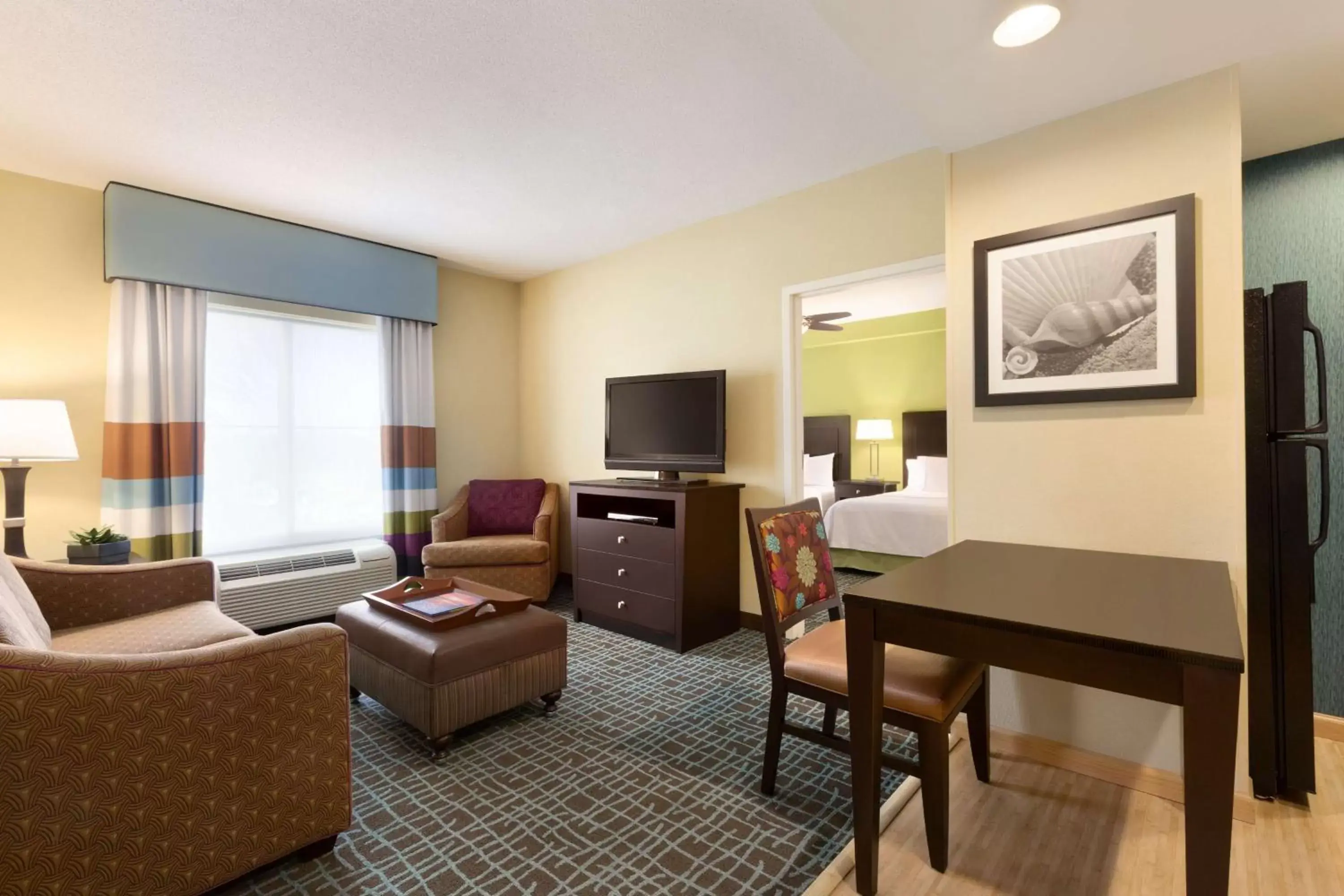 Bedroom, Seating Area in Homewood Suites Fort Myers Airport - FGCU