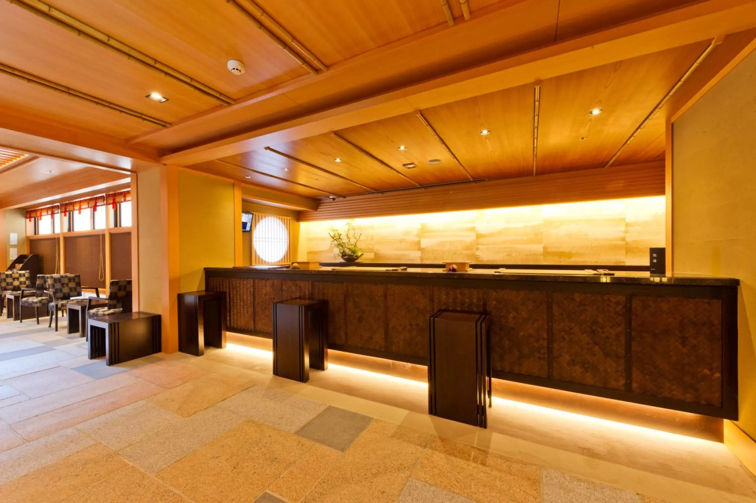 Lobby or reception, Lobby/Reception in Kadensho, Arashiyama Onsen, Kyoto - Kyoritsu Resort