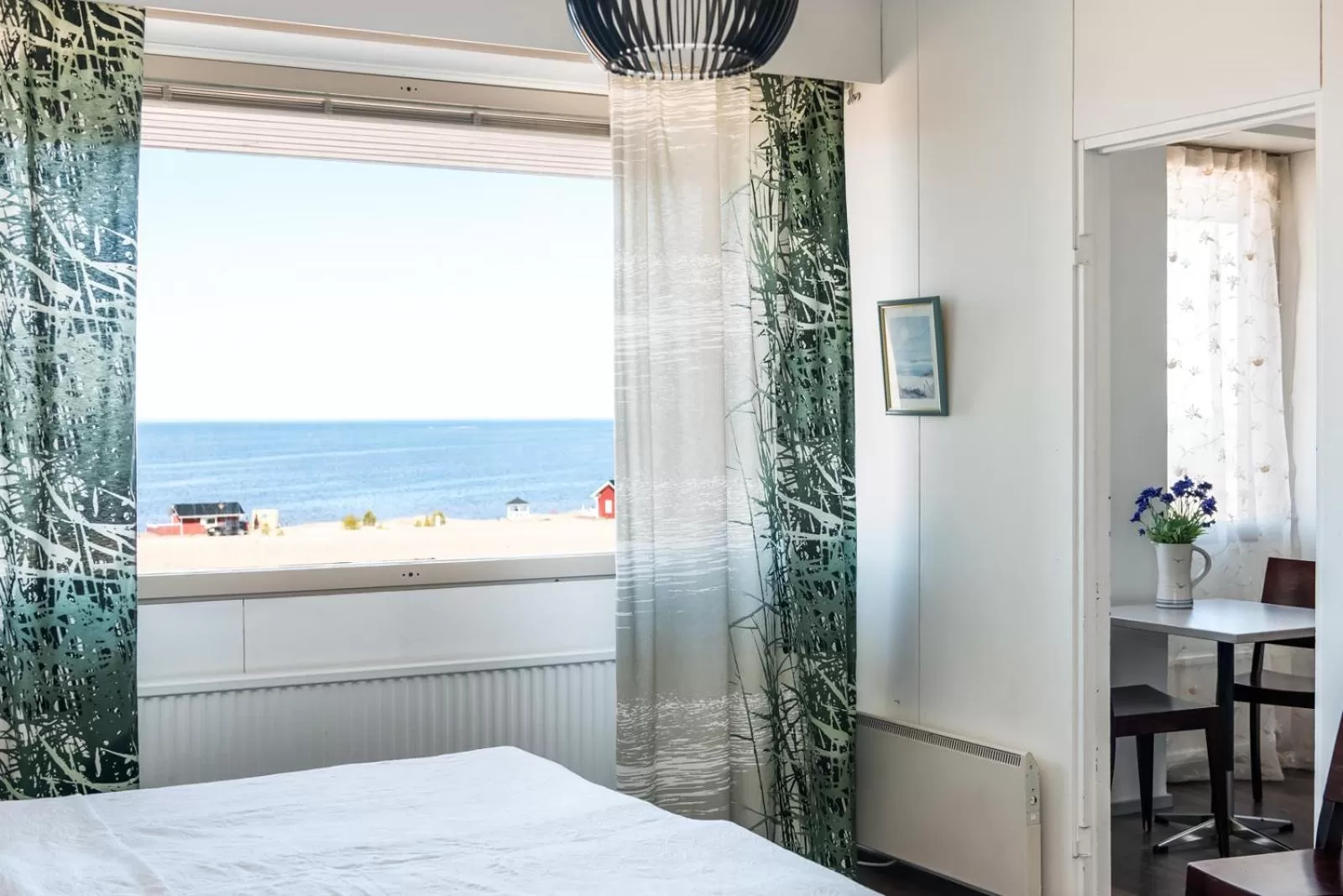 Bed in Hotel Rantakalla