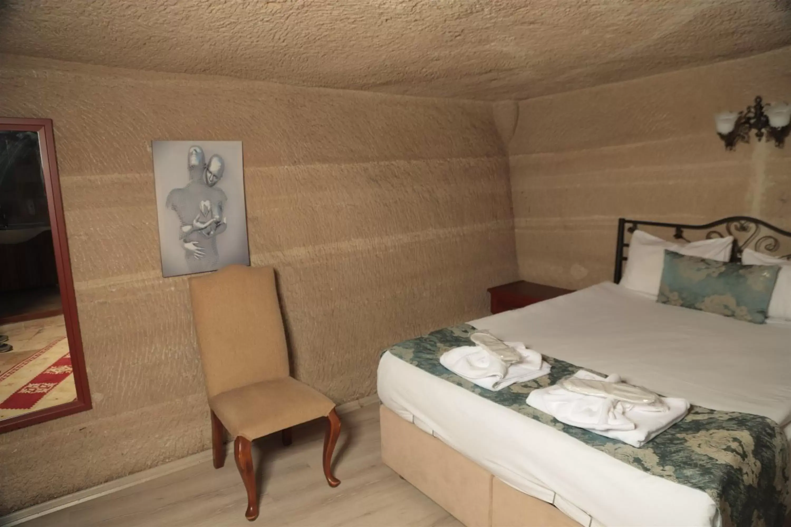 Bedroom, Bed in Guven Cave Hotel