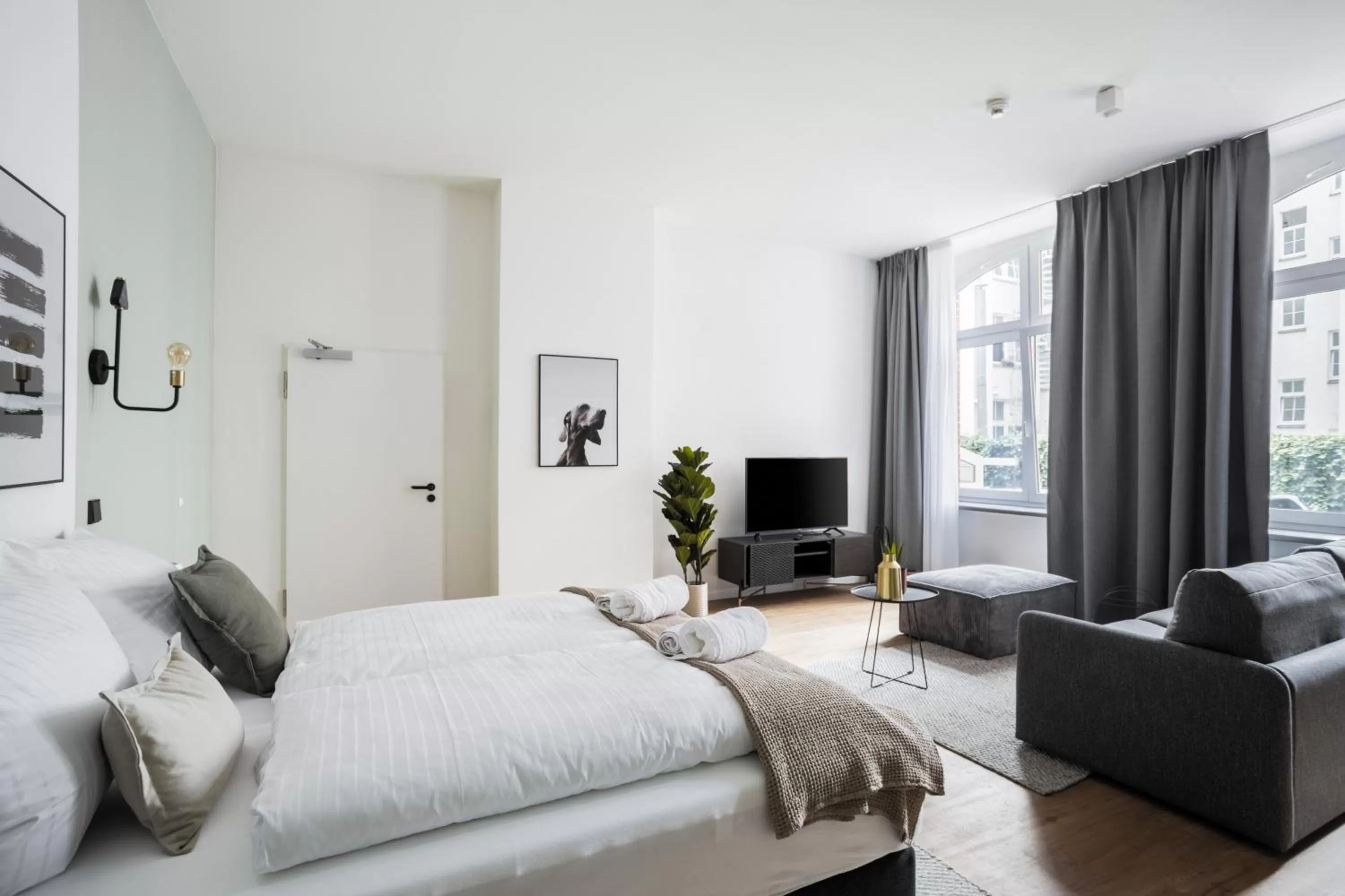 Bed in Limehome Erfurt Schmidtstedter Straße