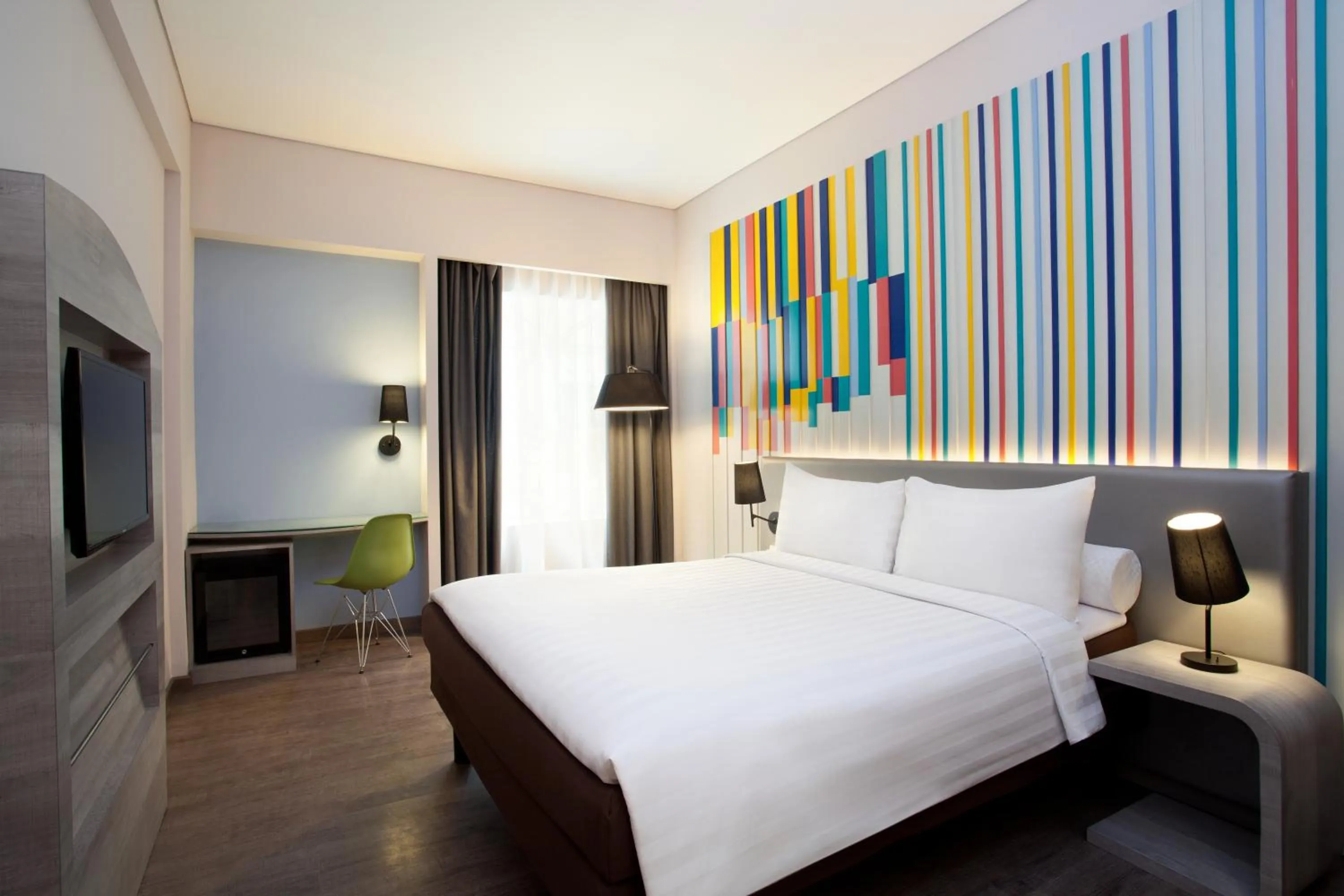 Bedroom, Bed in Ibis Styles Jakarta Mangga Dua Square