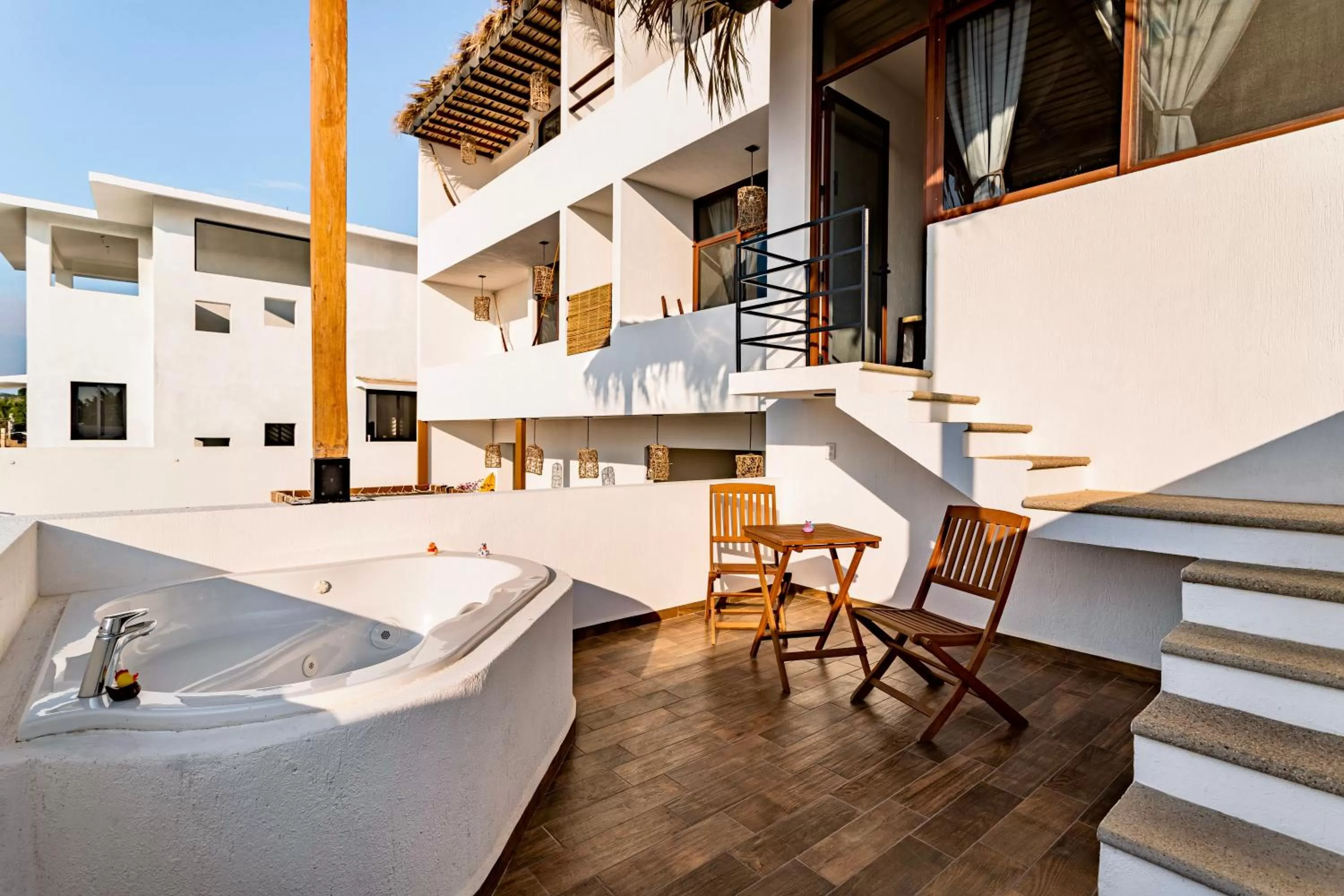 Patio in Punta Kai Hotel & Hostal