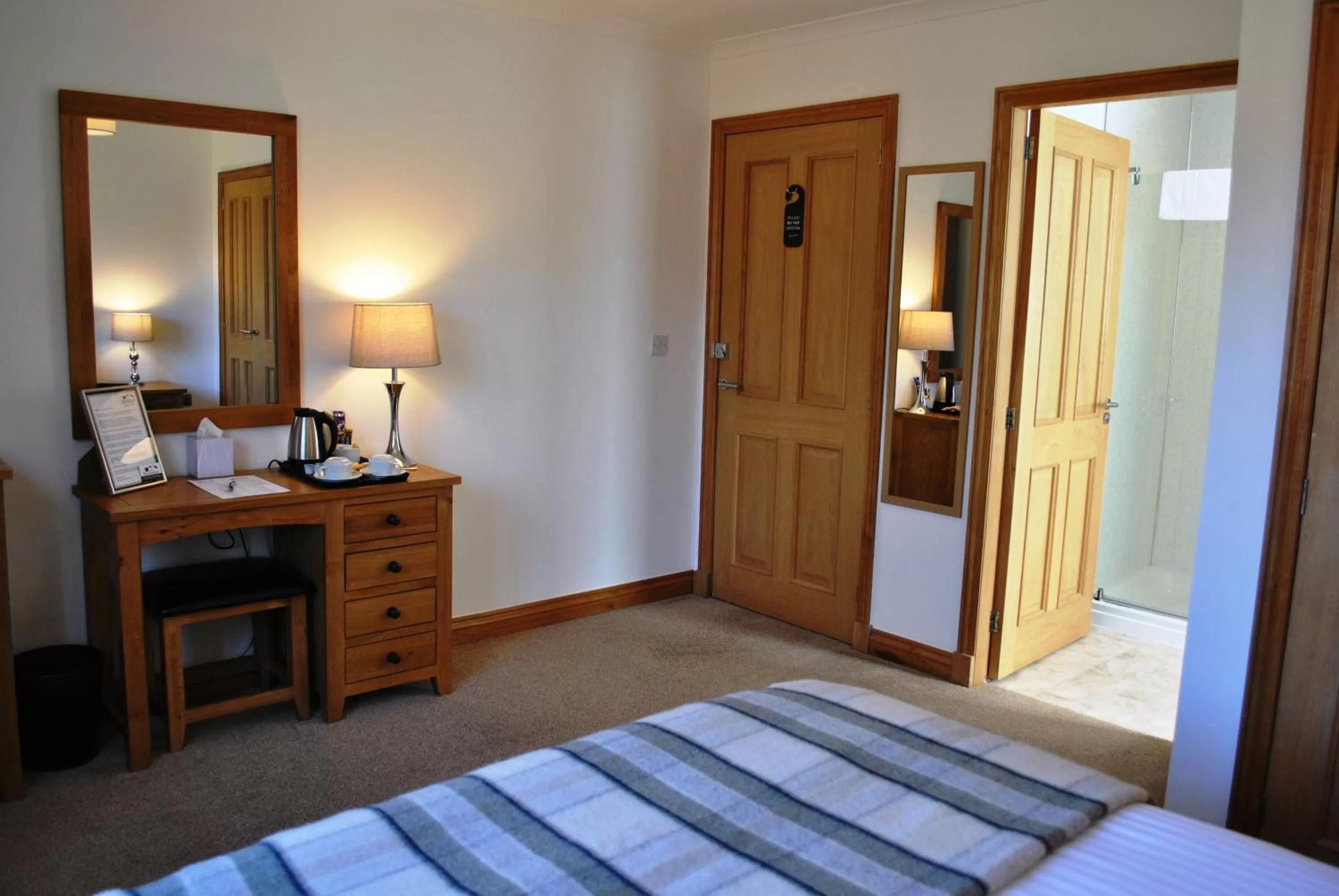 Bed in Orchard House Bed and Breakfast