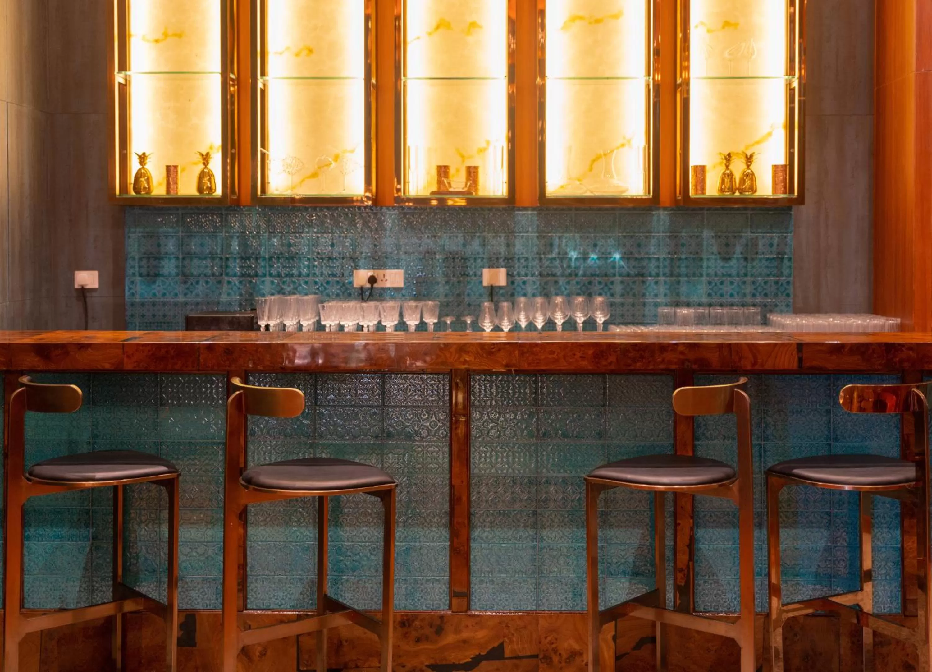 Lounge or bar in The Greenwood Guwahati - A Luxury Boutique Hotel