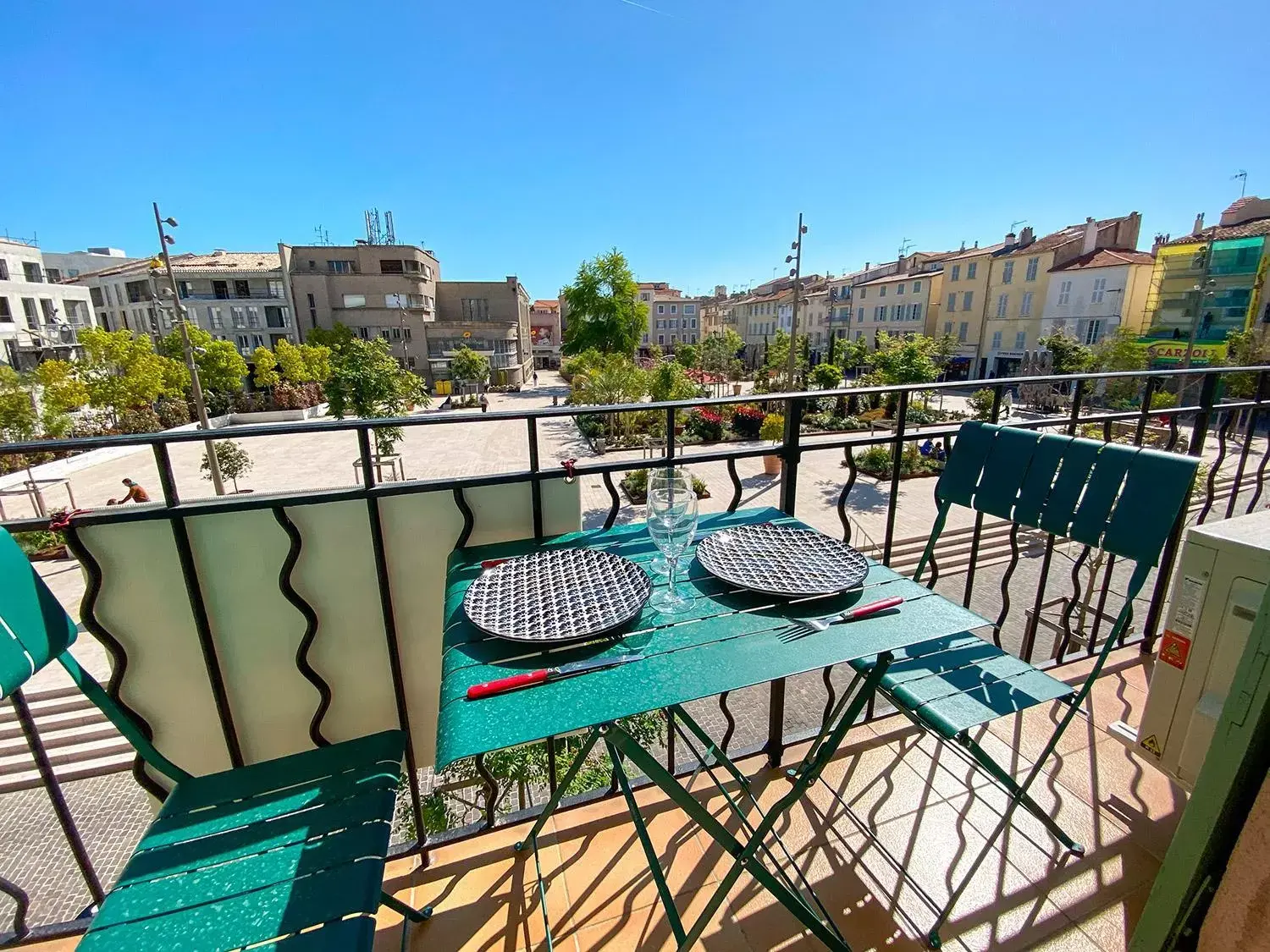 Balcony/Terrace in Hotel Relais Du Postillon