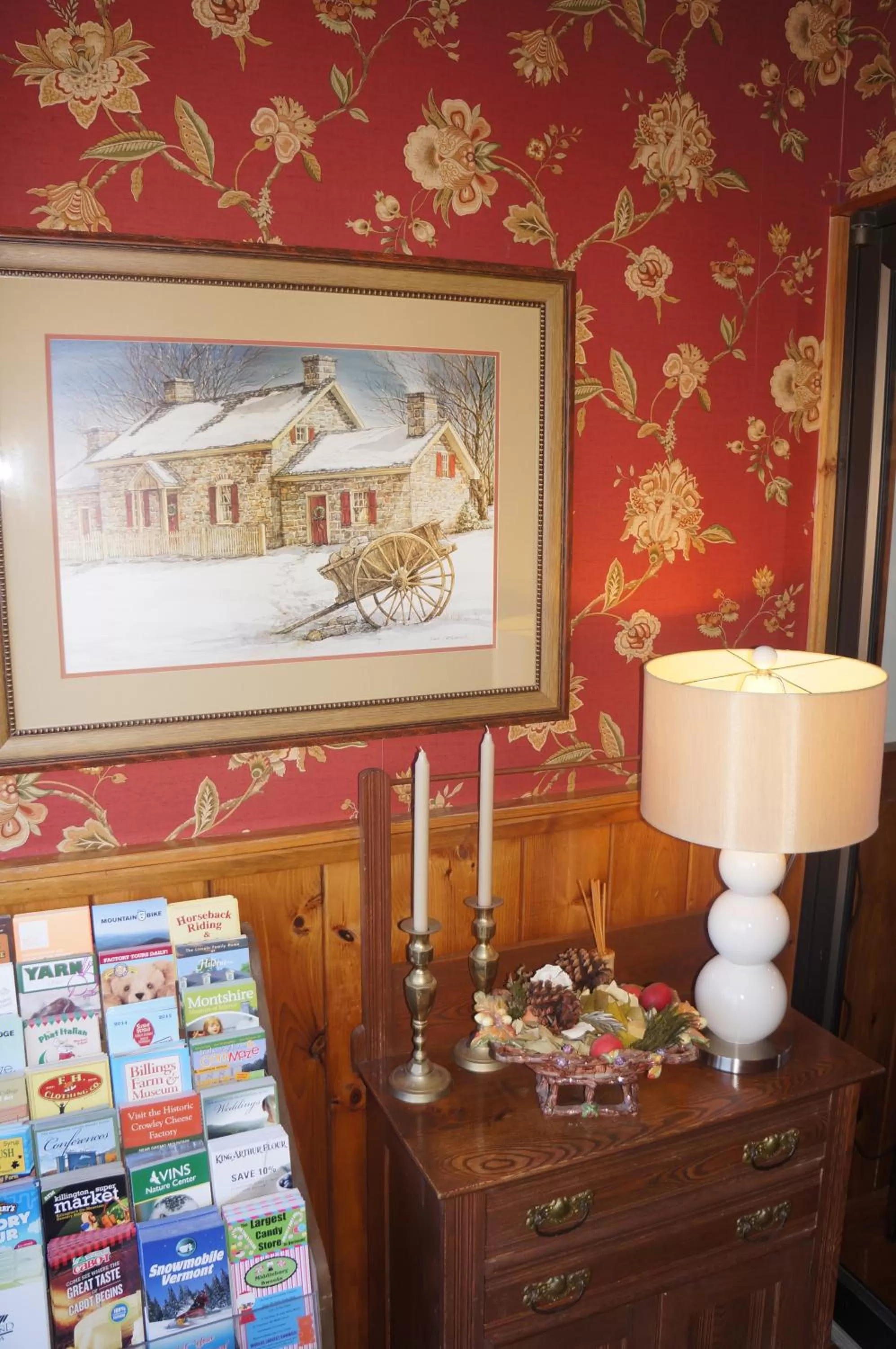 Decorative detail in Greenbrier Inn Killington