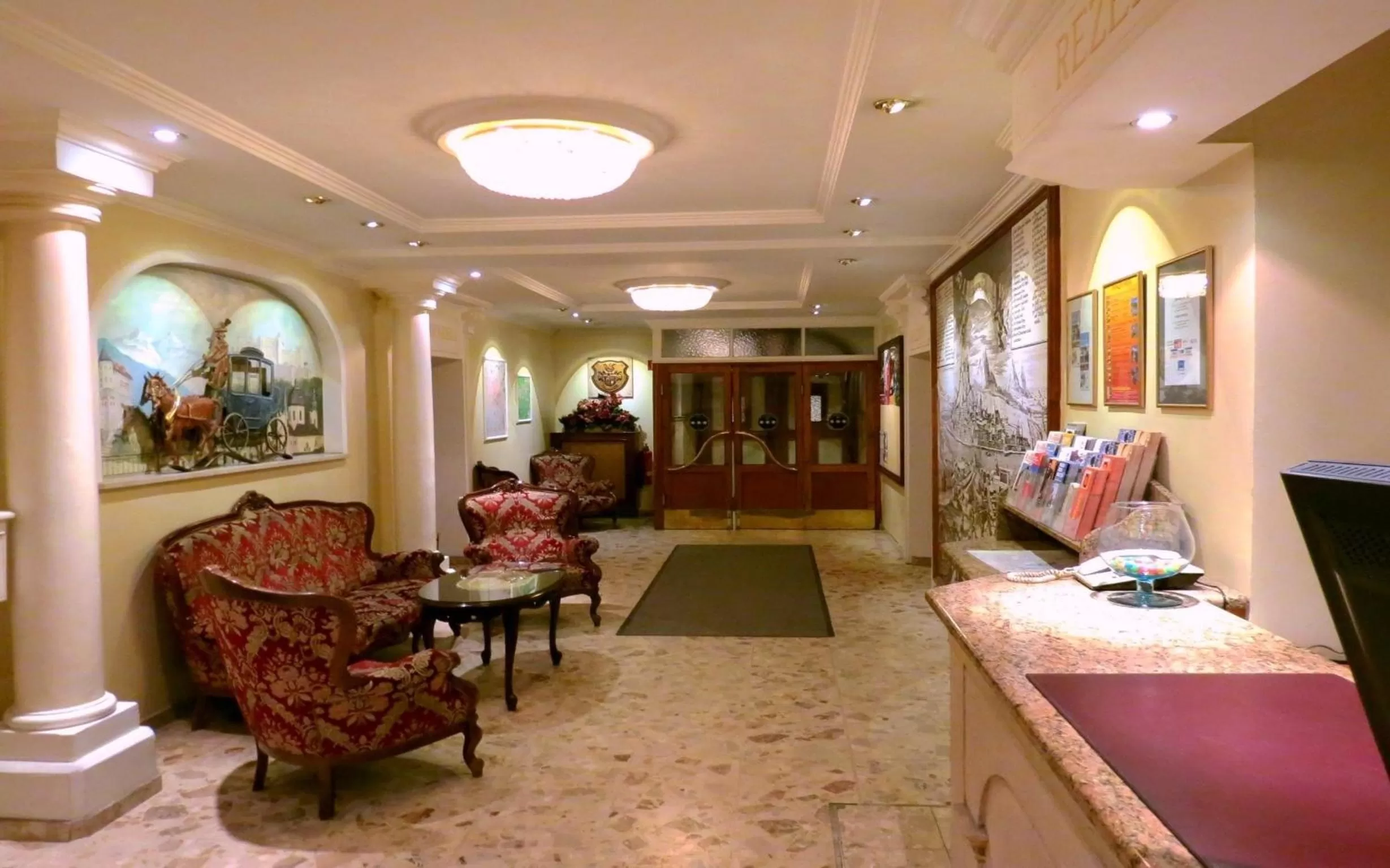 Lobby or reception in Hotel Turnerwirt