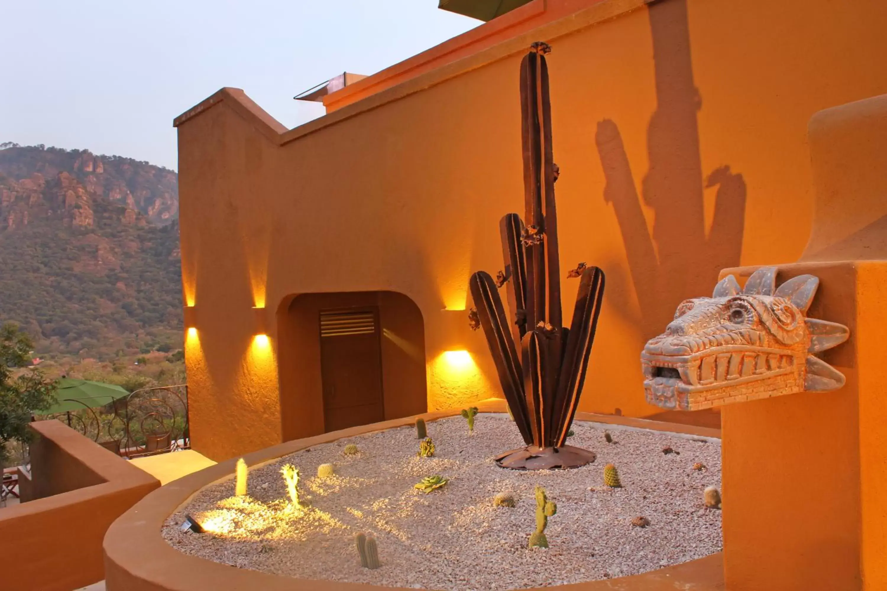 Decorative detail, Patio/Outdoor Area in Hostal de la Luz - Spa Holistic Resort