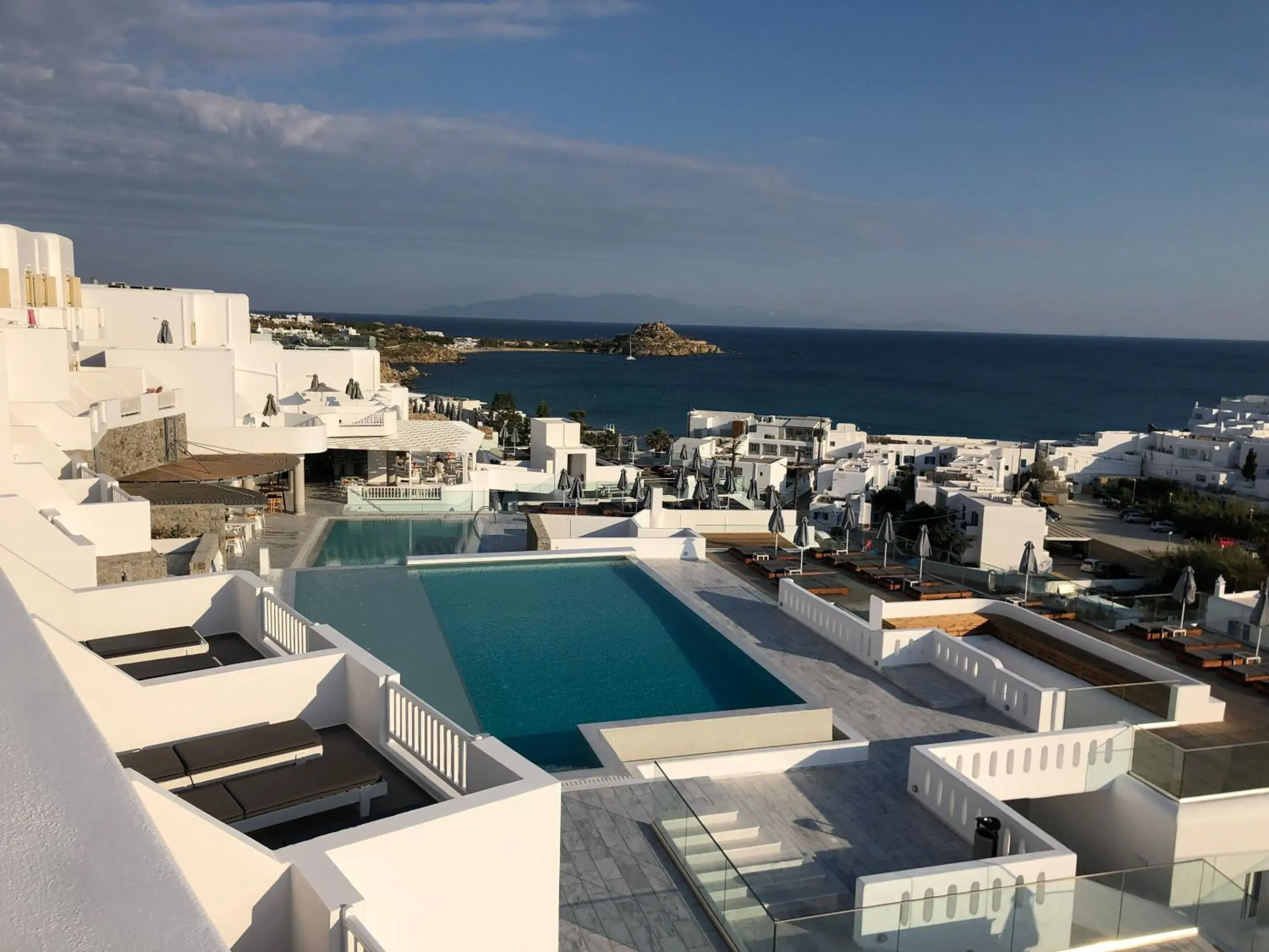 Pool View in The George Hotel Mykonos