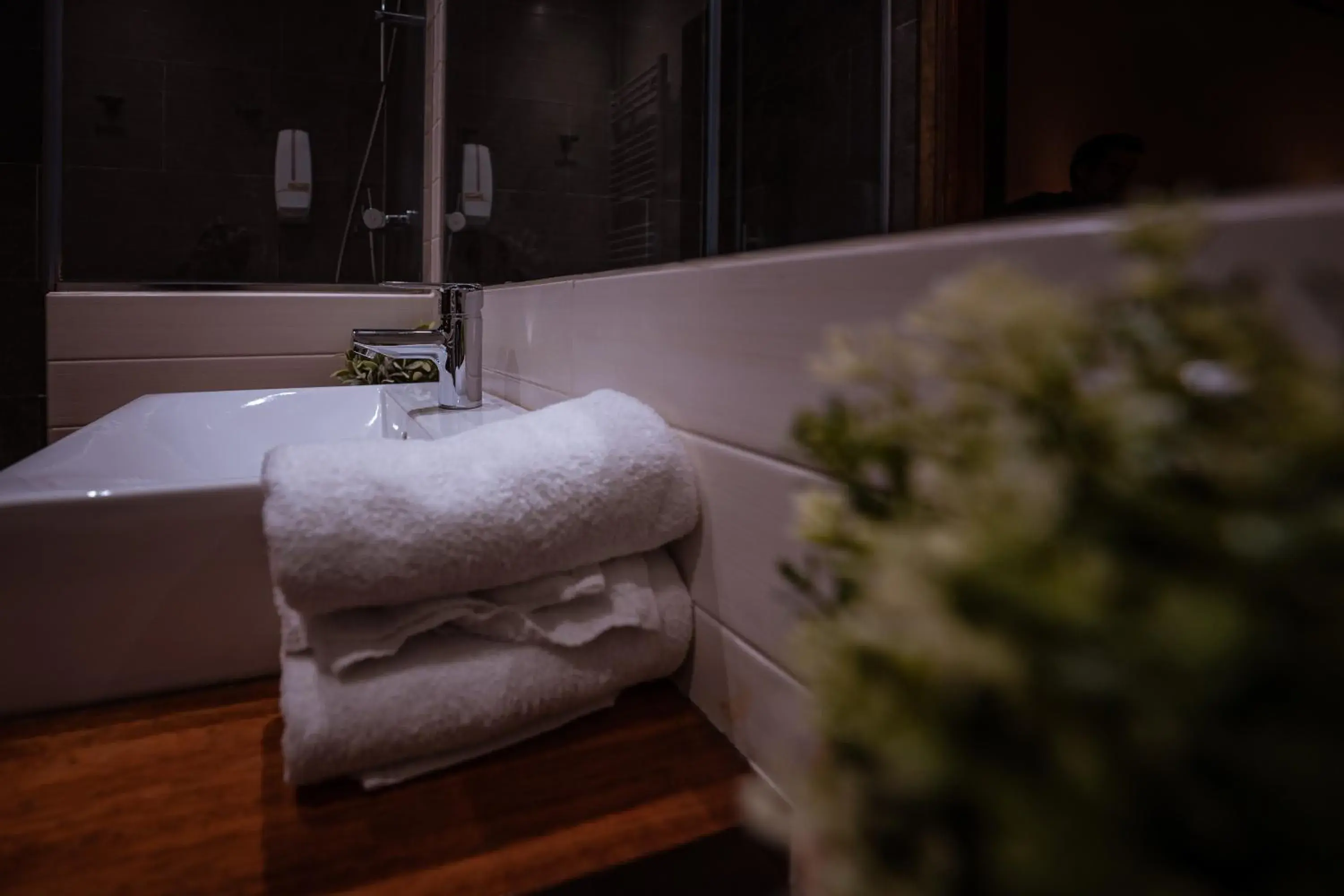 Bathroom in Hotel Mas de Xaxas