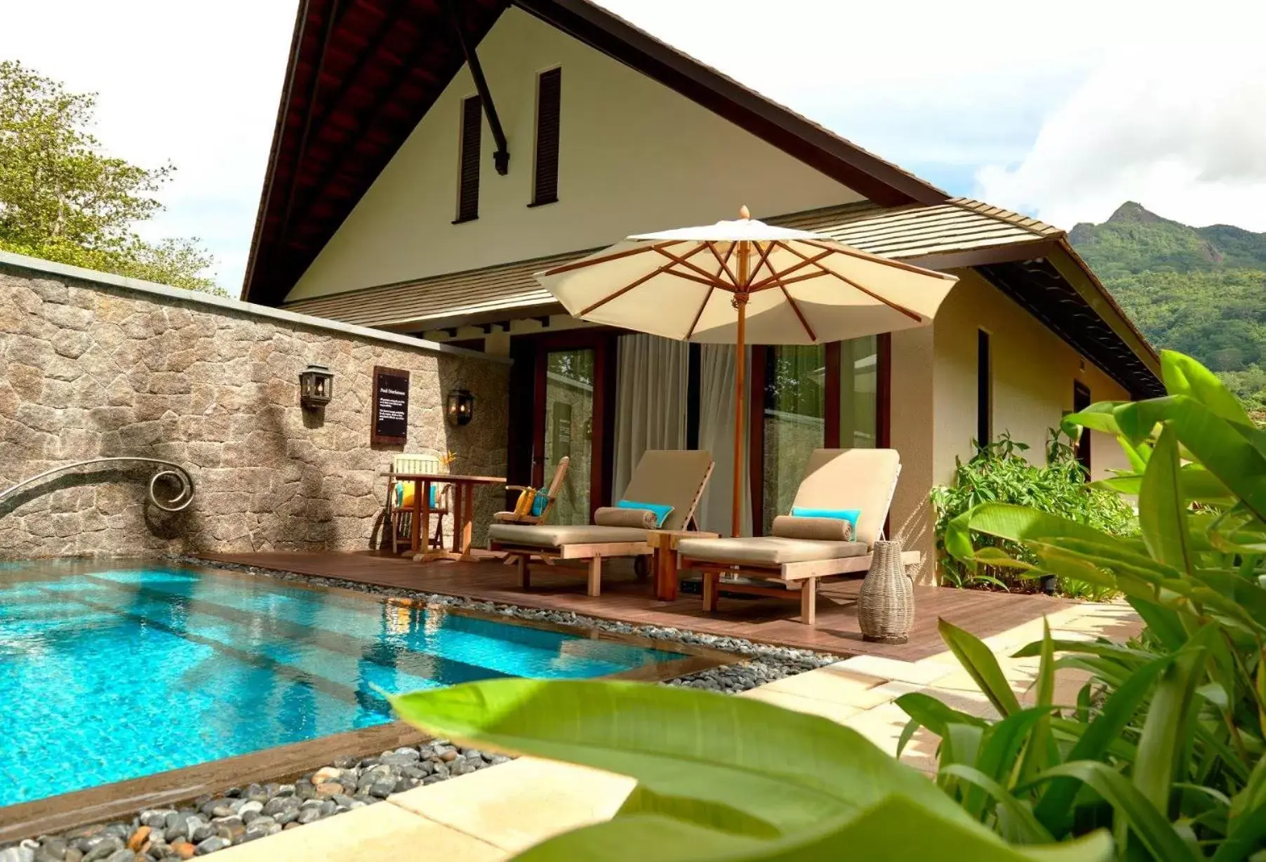 Property building, Swimming Pool in STORY Seychelles