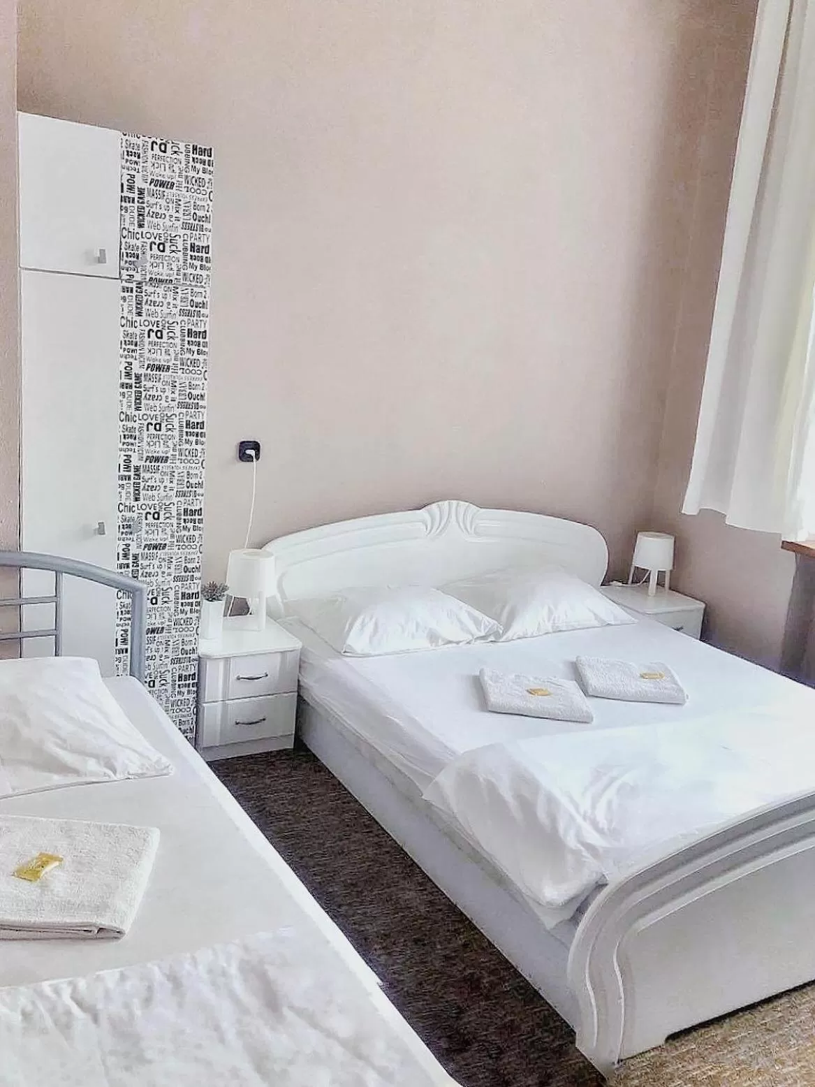 Bed in Hotel Gryf