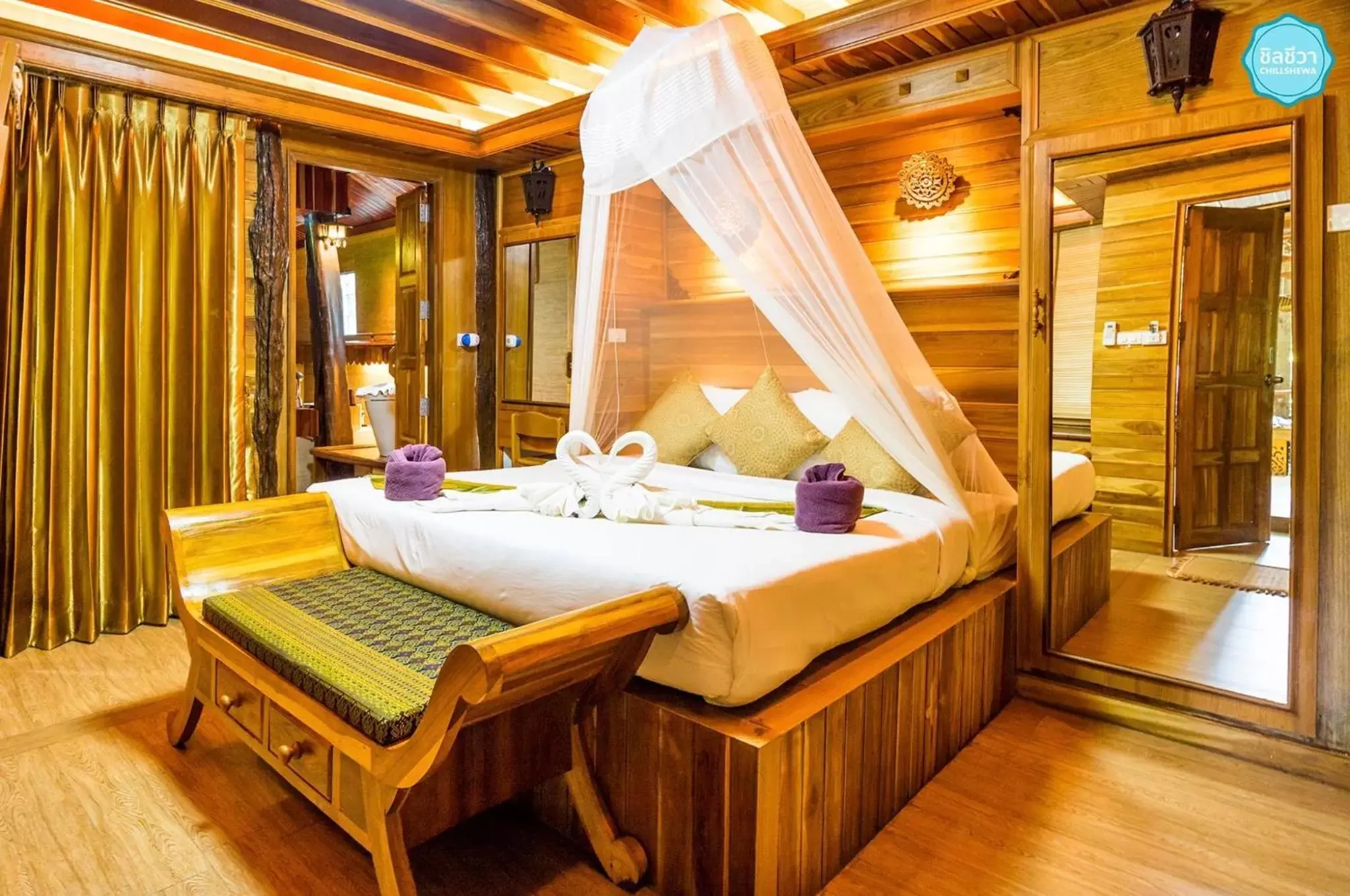 Bedroom, Bed in Baan Habeebee Resort