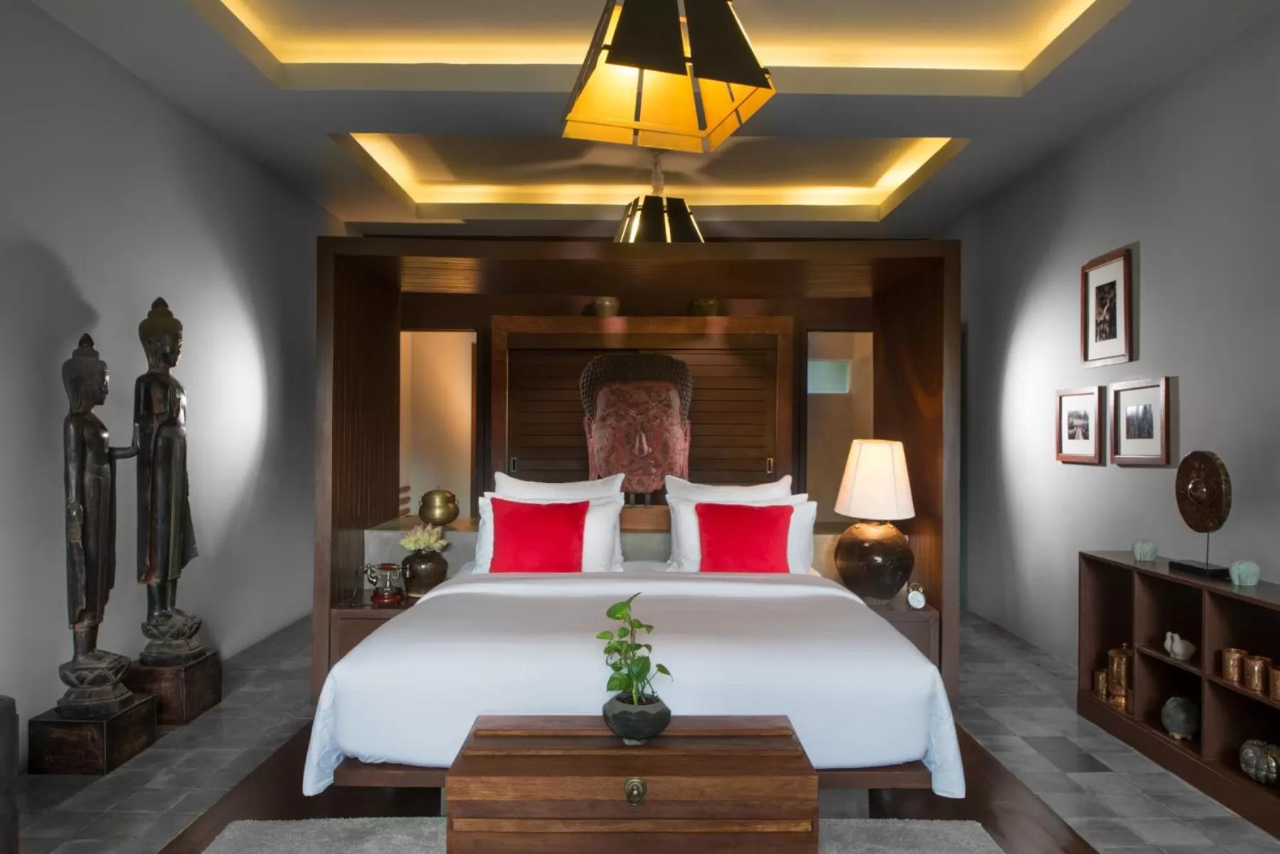 Bed in Sokkhak Boutique Resort & Spa