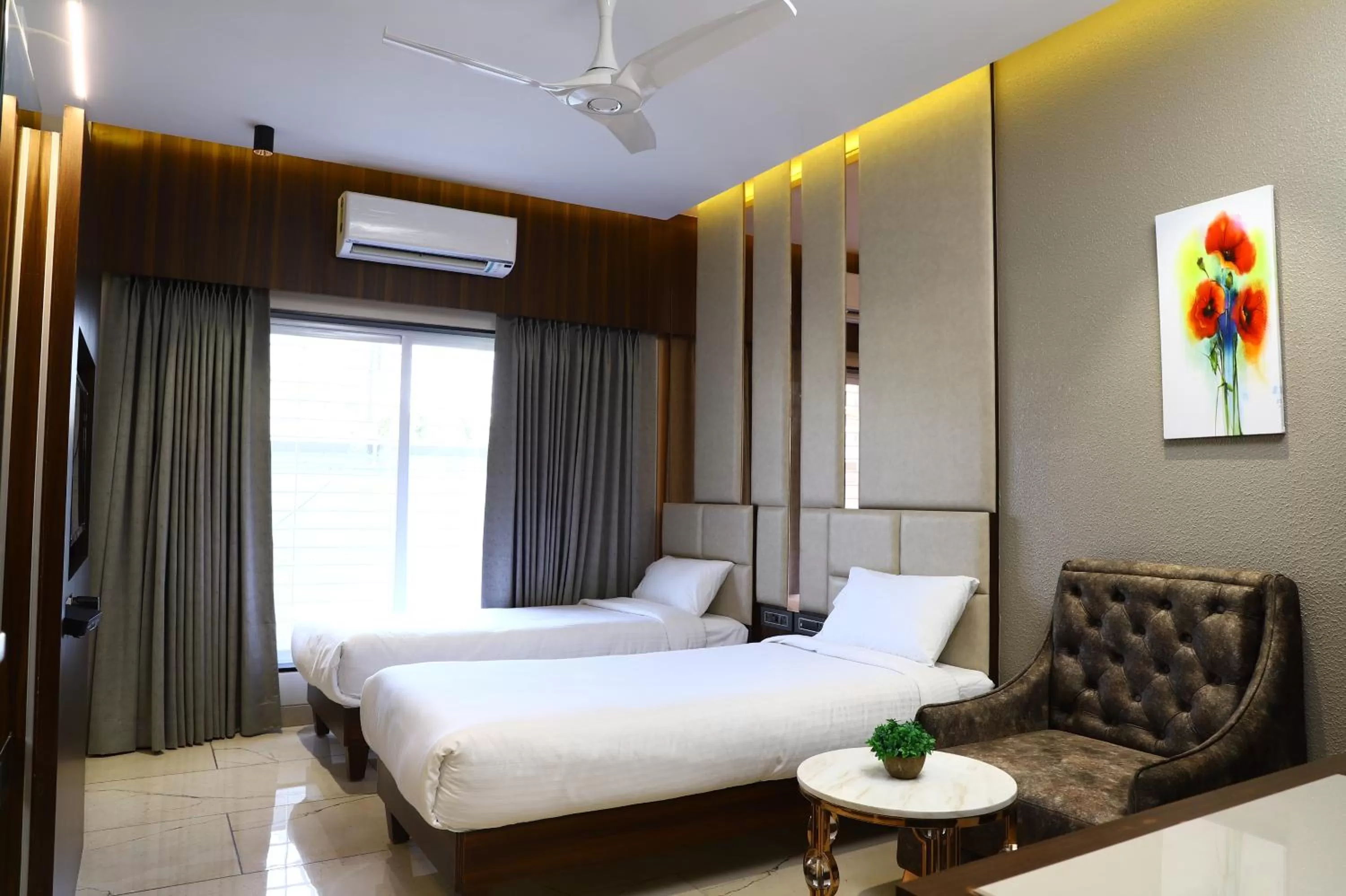 Bed in Hotel Florence