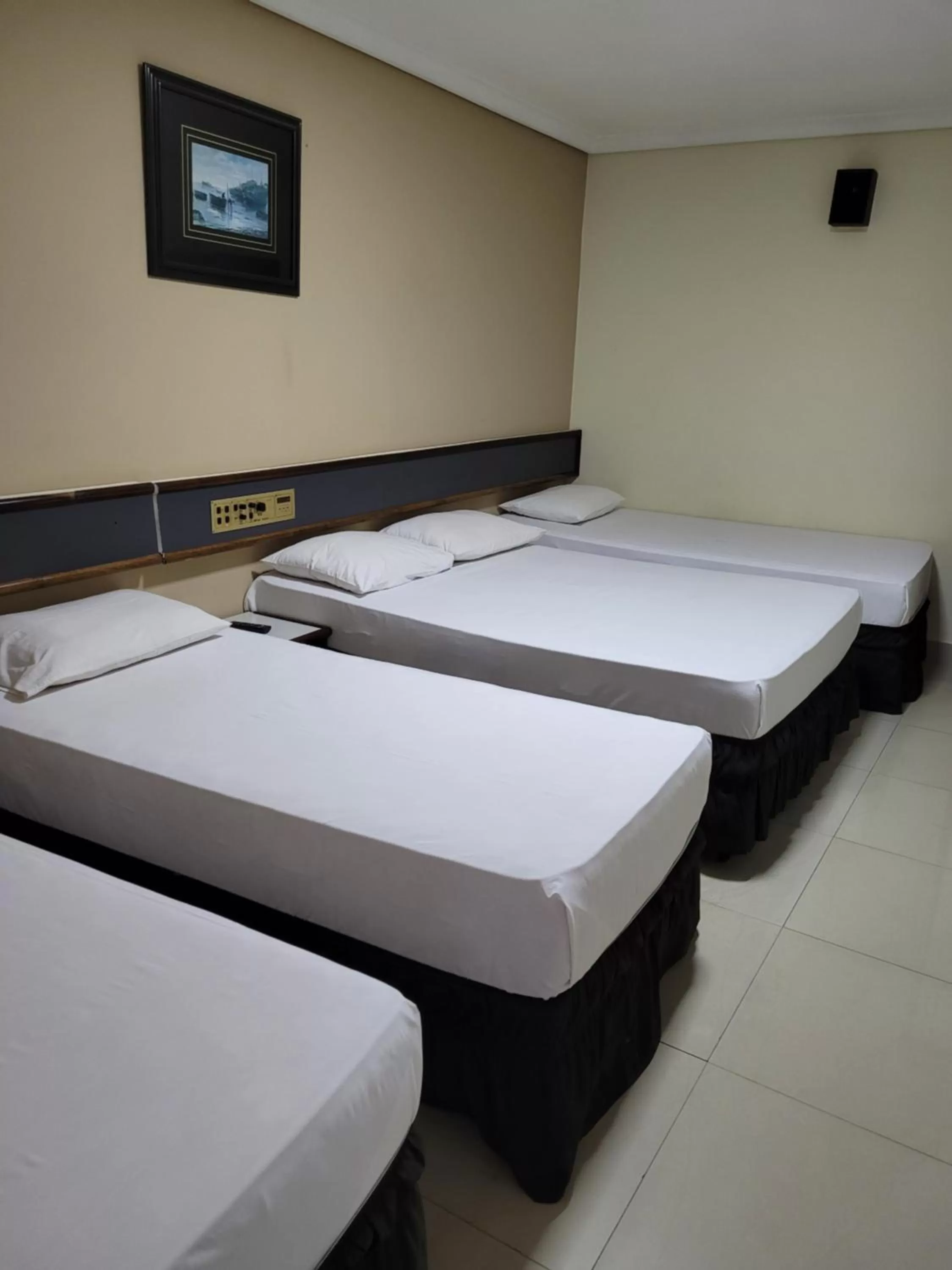 Bed in Hotel Estação Express