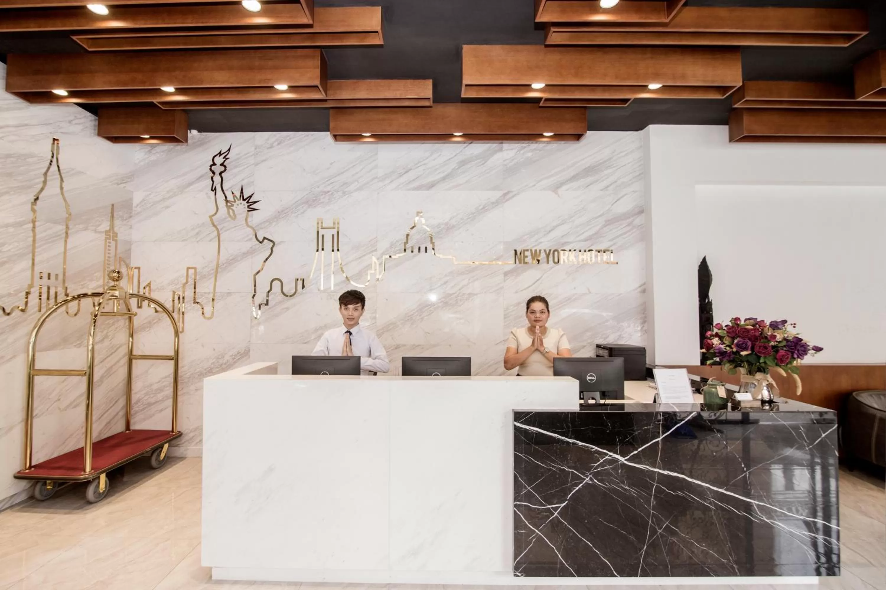 Staff in New York Hotel