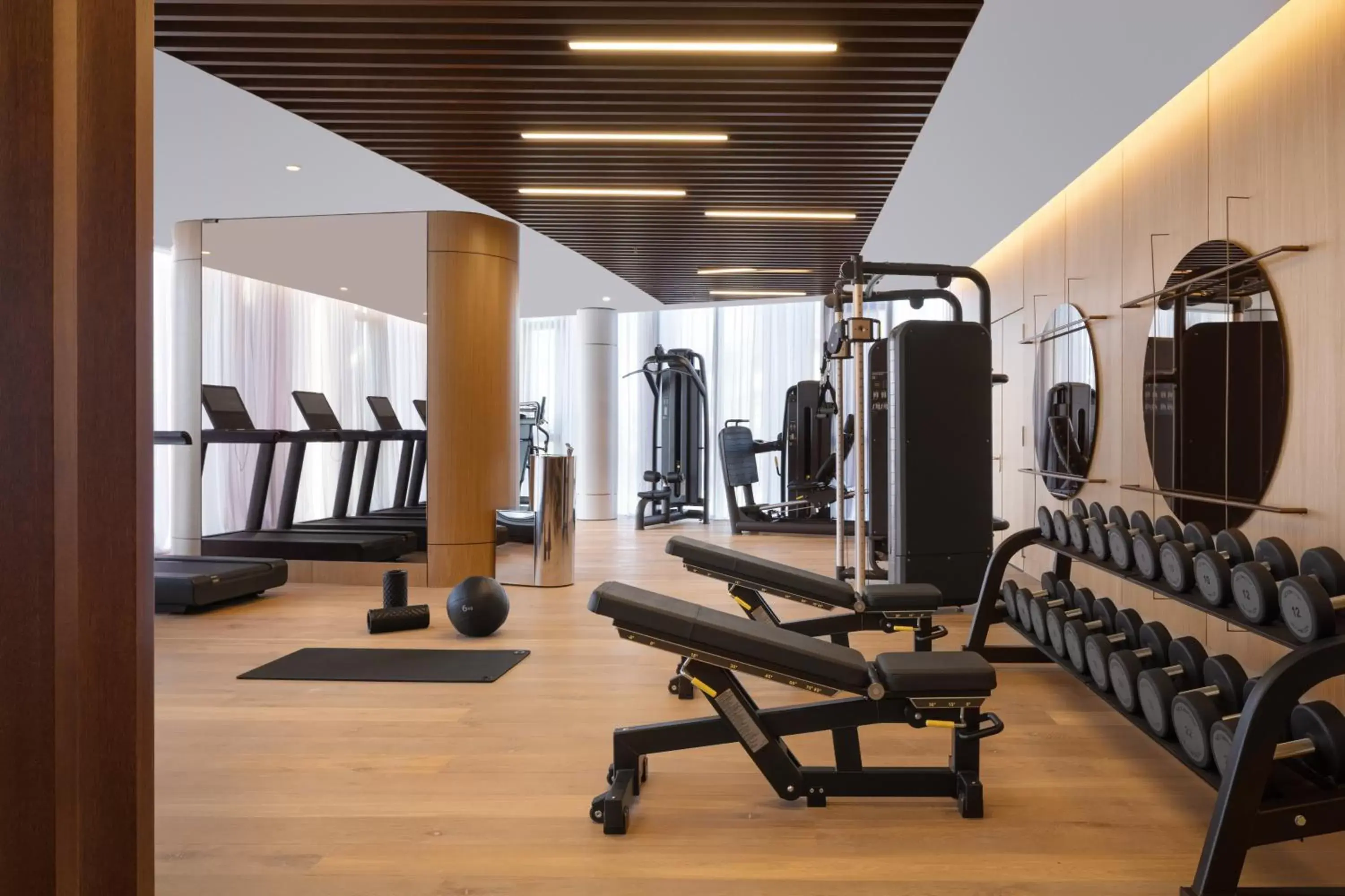 Fitness centre/facilities, Fitness Center/Facilities in Tirana Marriott Hotel
