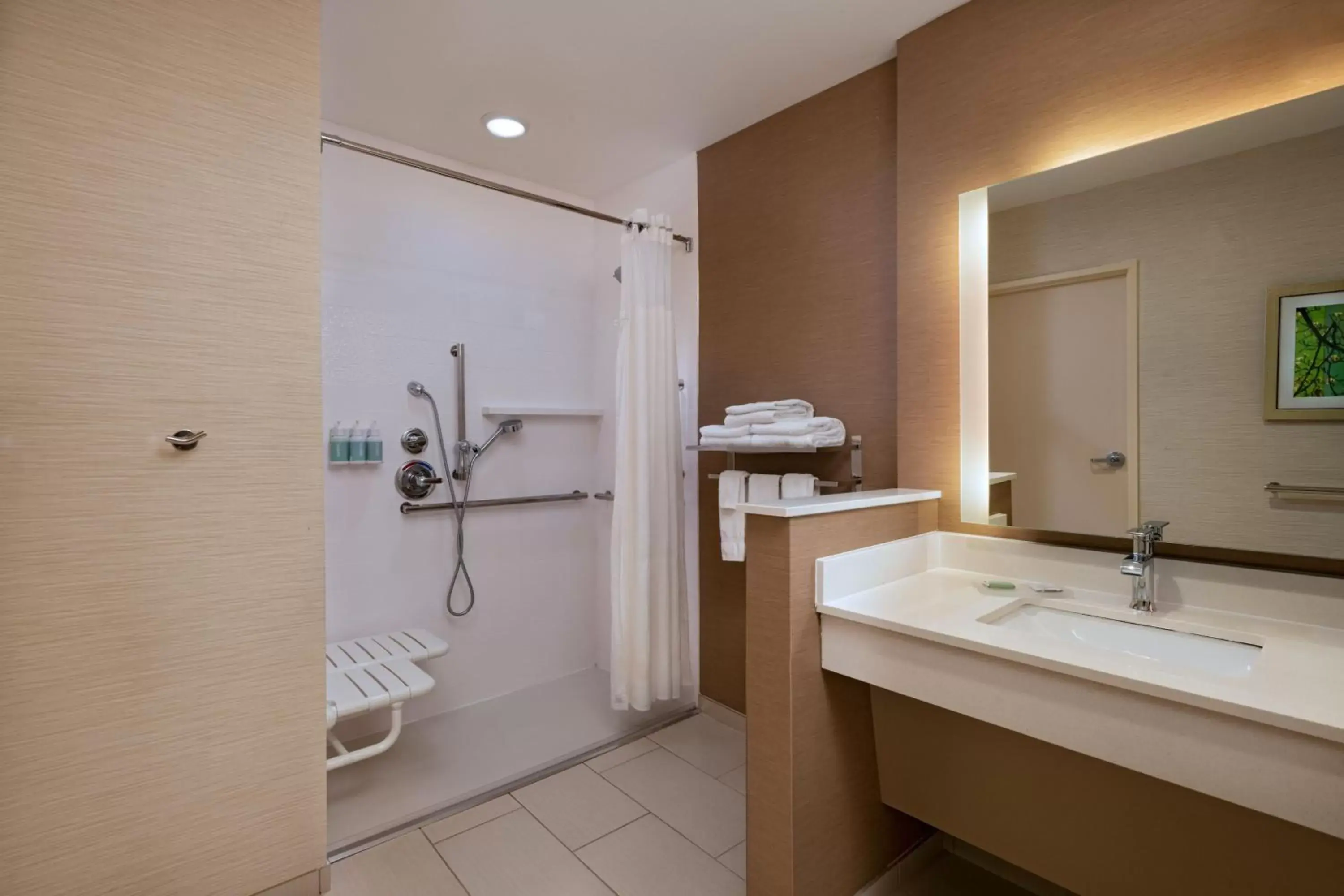 Bathroom in Fairfield Inn & Suites Houston Richmond