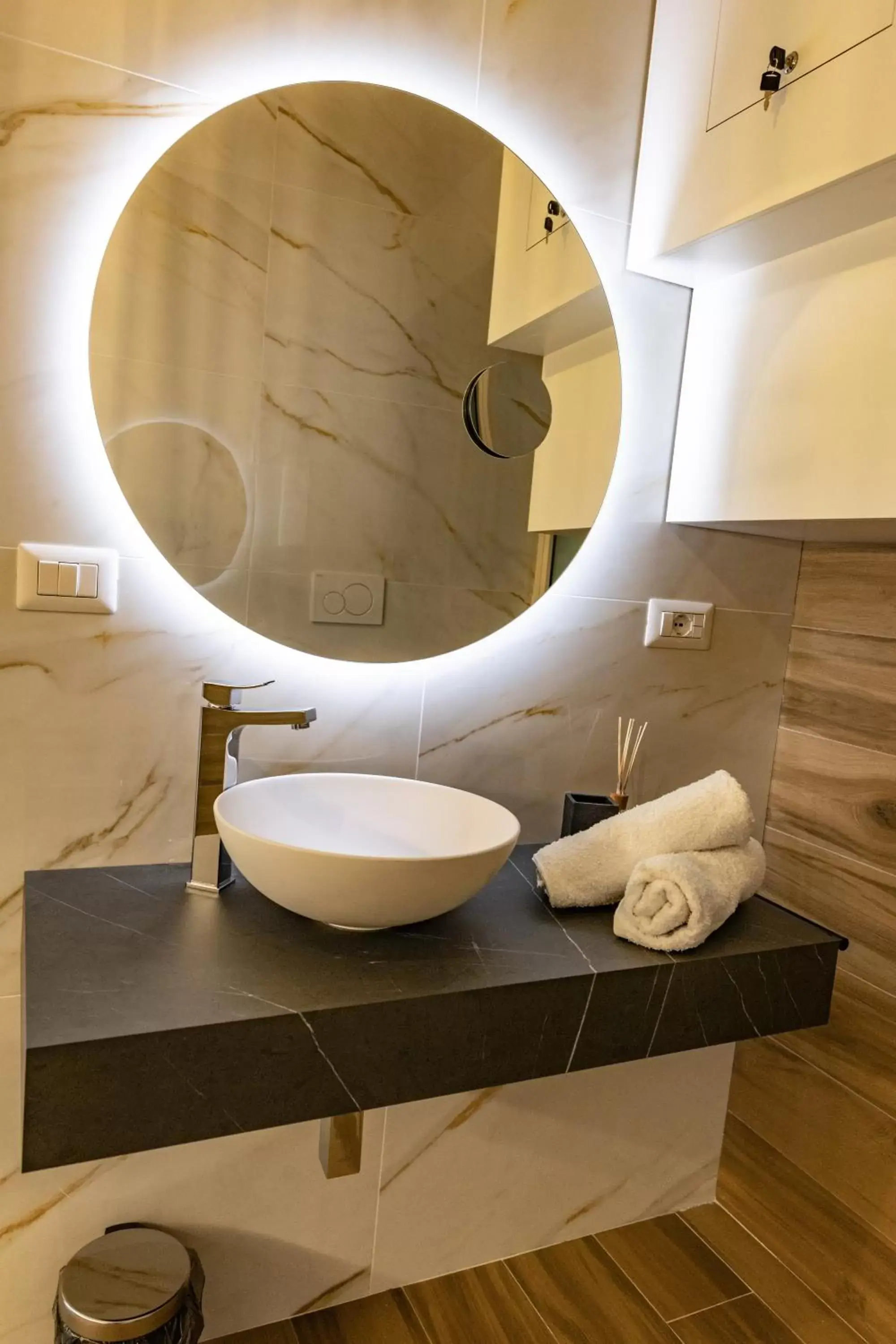 Bathroom in Cas’ A Mare - Beachfront Luxury Suites